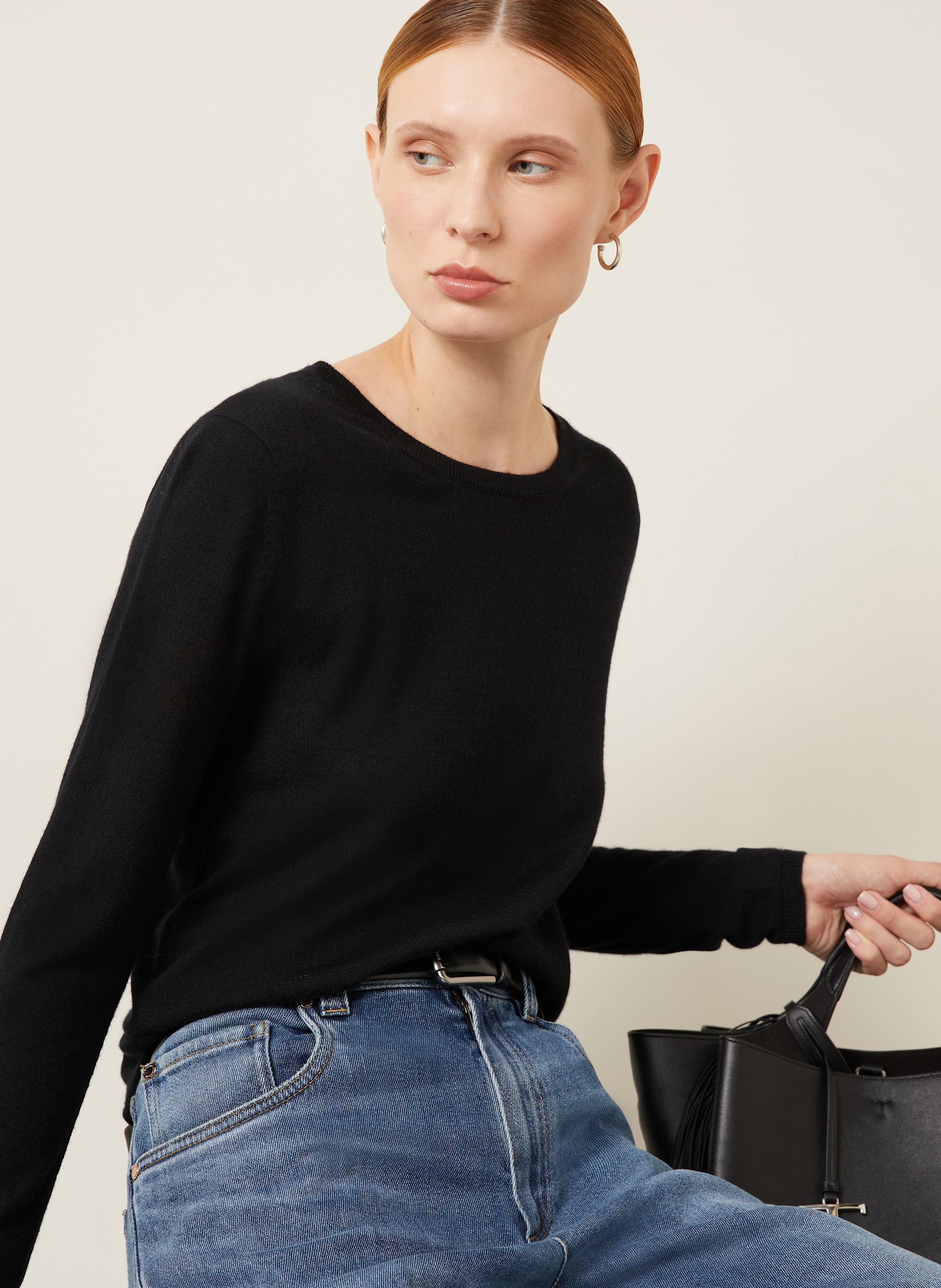 Thumbnail - Iris Von Arnim Cashmere-Pullover Laureen schwarz