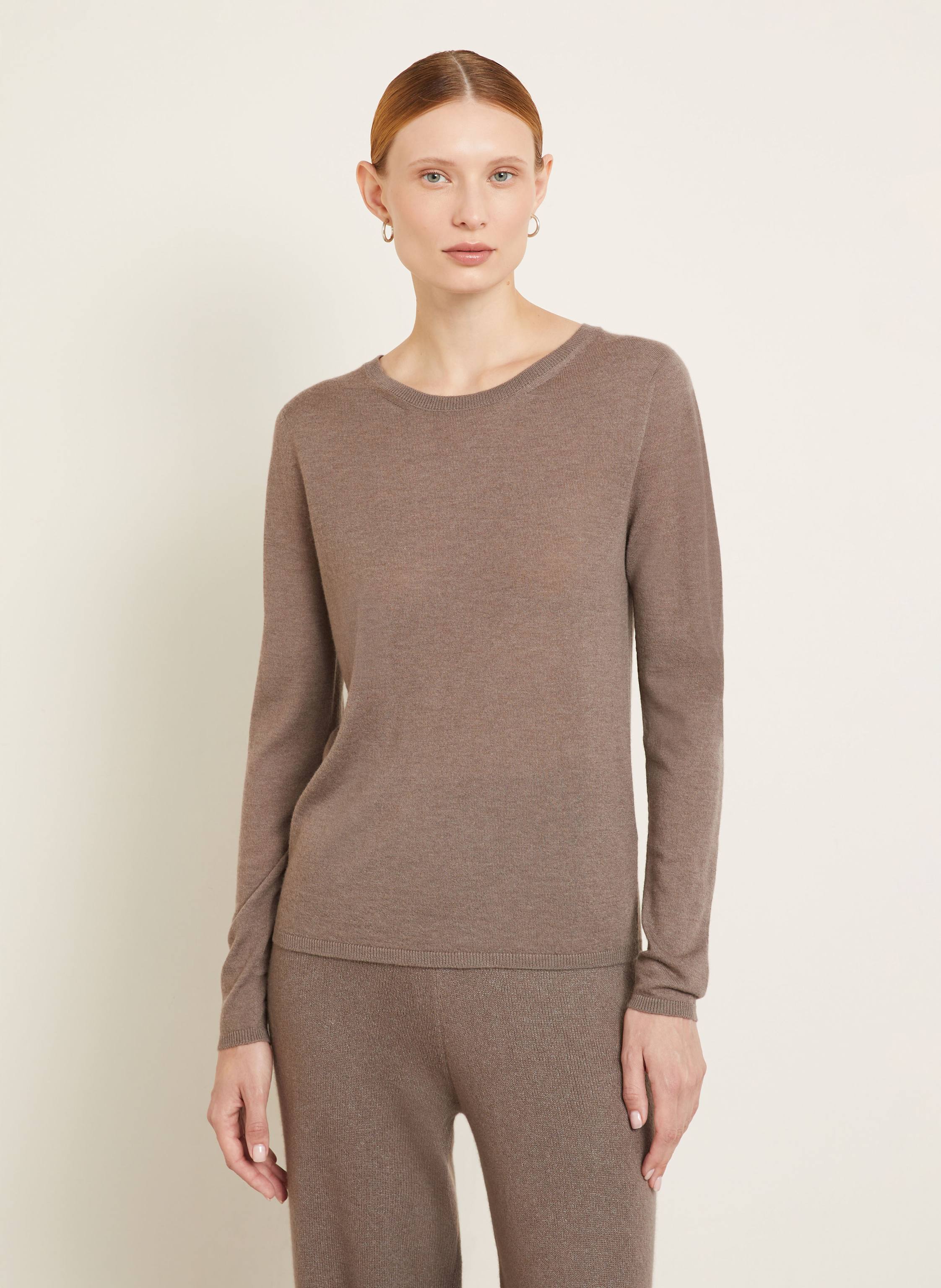 Thumbnail - Iris Von Arnim Cashmere-Pullover Laureen braun
