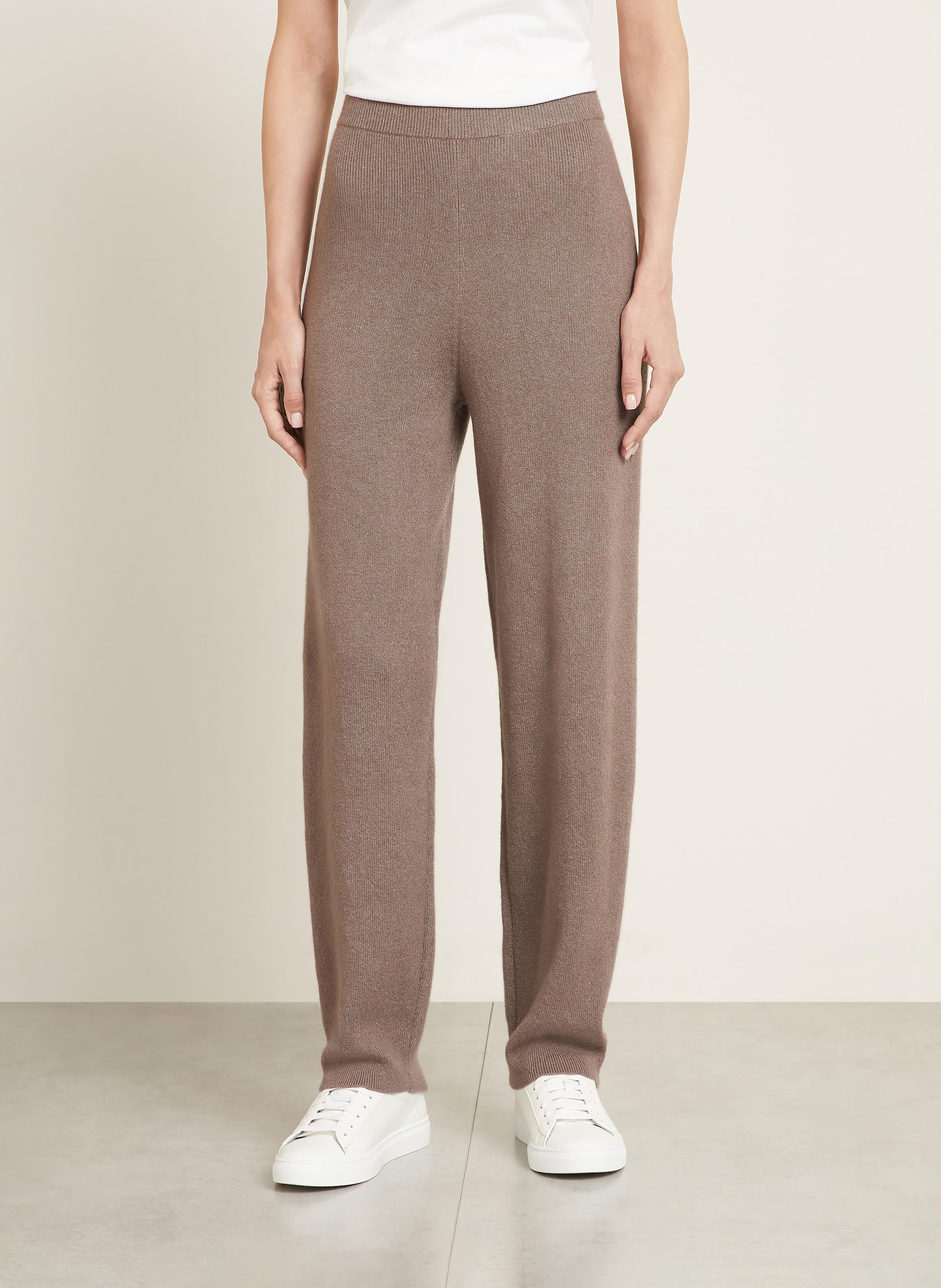 Thumbnail - Iris Von Arnim Strickhose Robertha Aus Cashmere braun