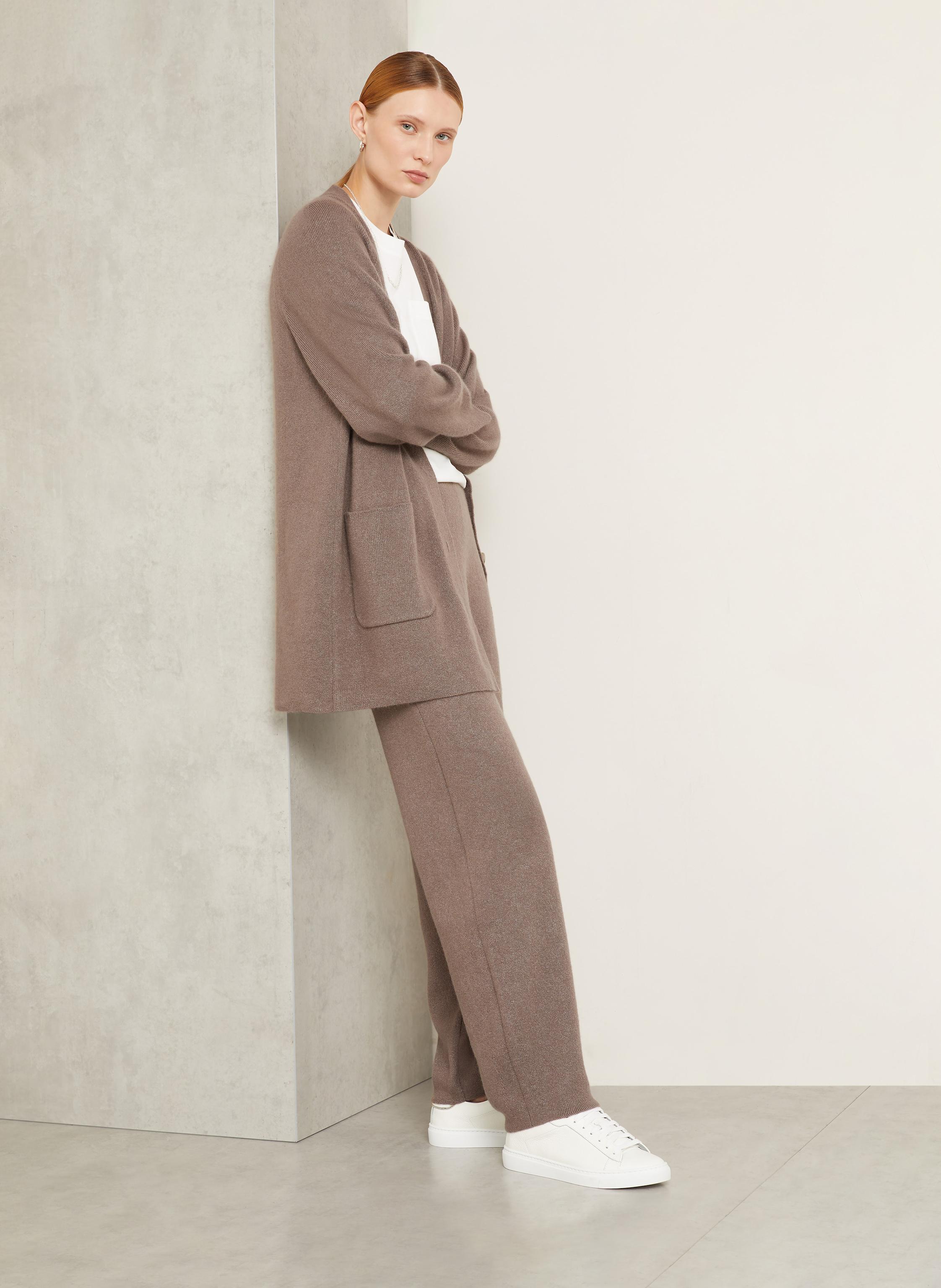 Thumbnail - Iris Von Arnim Strickhose Robertha Aus Cashmere braun