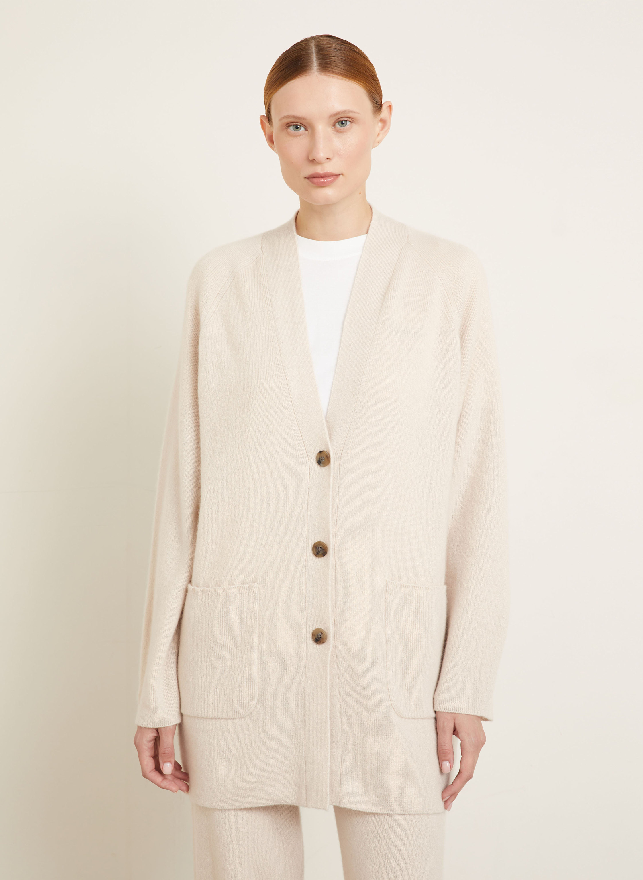 Thumbnail - Iris Von Arnim Strickjacke Rian Aus Cashmere beige