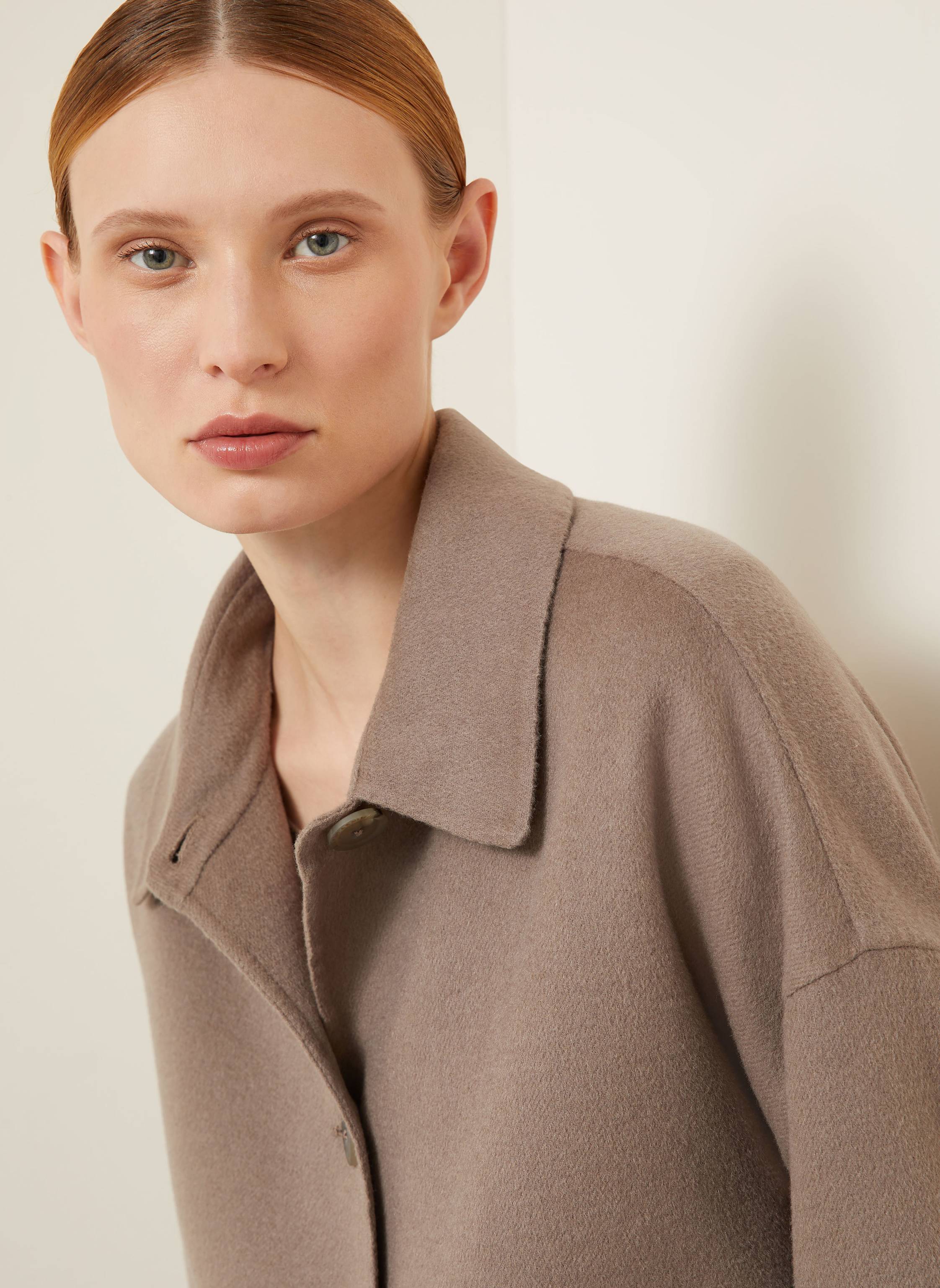 Thumbnail - Iris Von Arnim Cabanjacke Davia Mit Cashmere braun