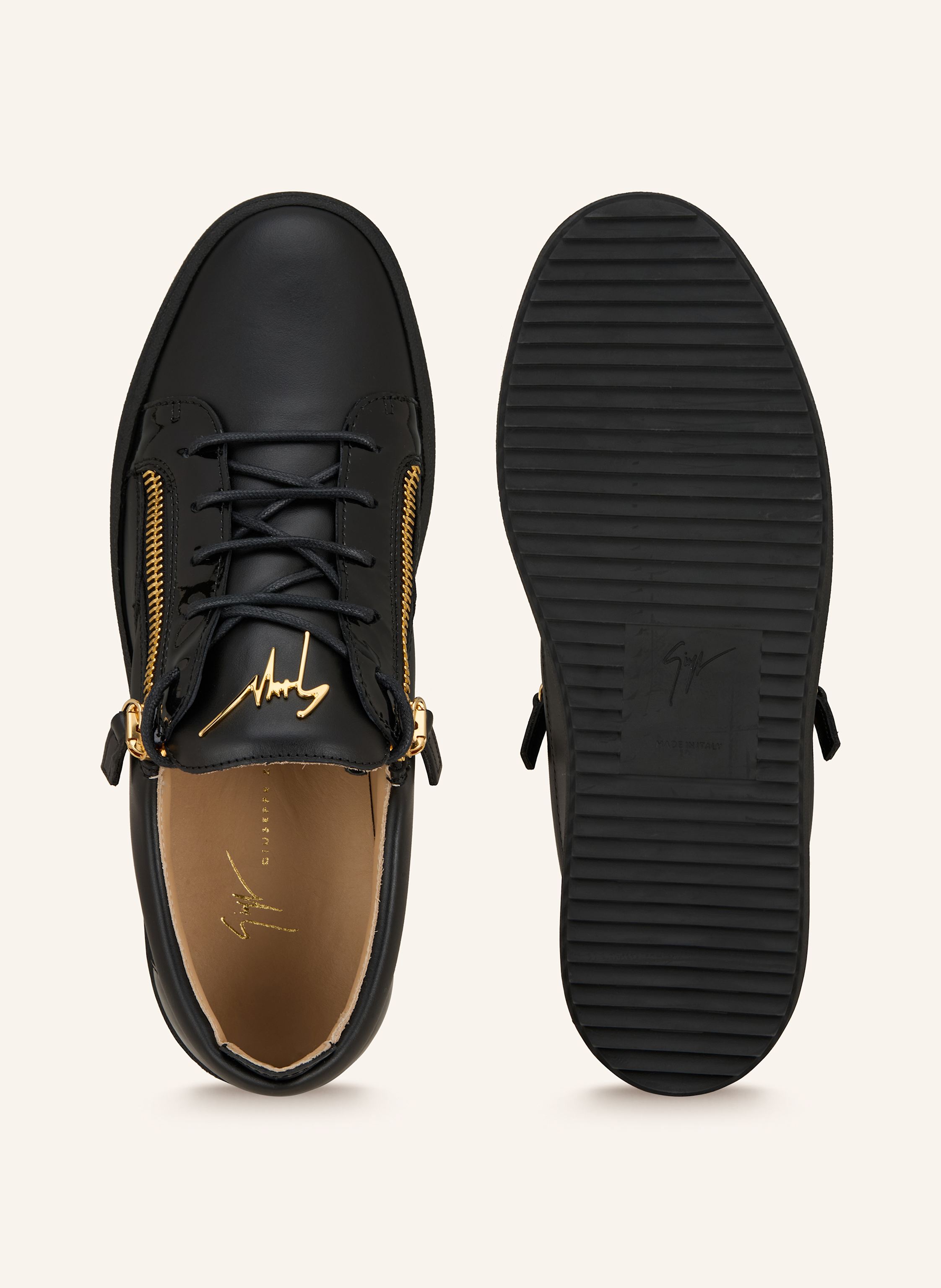 Thumbnail - Giuseppe Zanotti Design Sneaker Birel/Vague schwarz