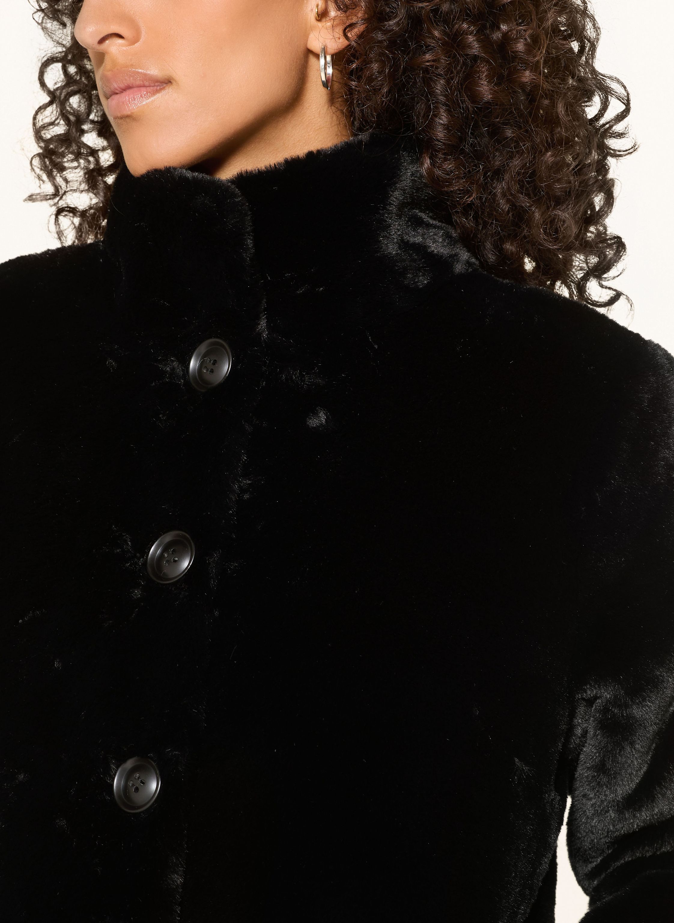 Thumbnail - Rino & Pelle Kunstpelz-Jacke Vie schwarz