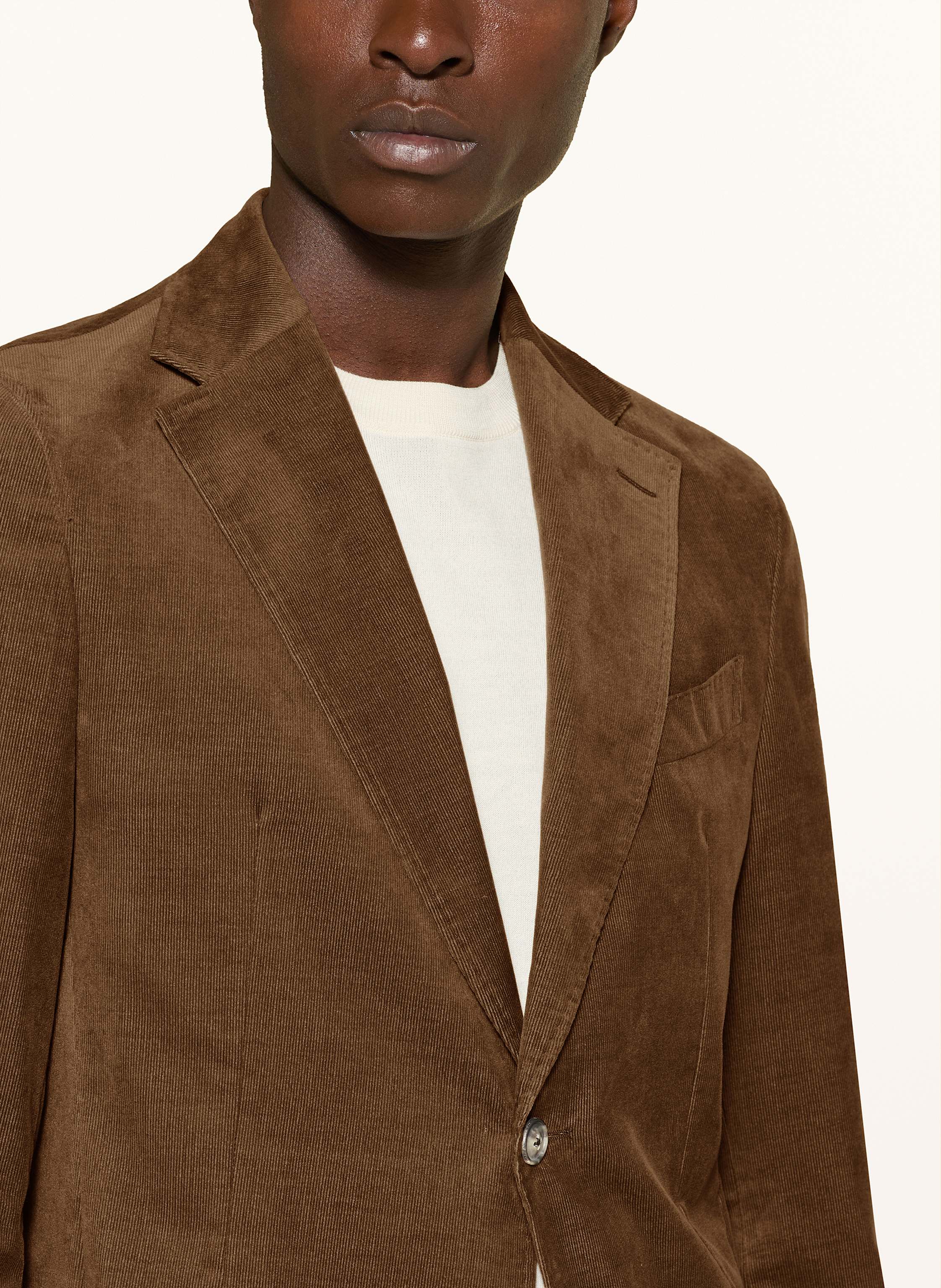 Thumbnail - Windsor. Anzugsakko Gio Shaped Fit Aus Cord braun