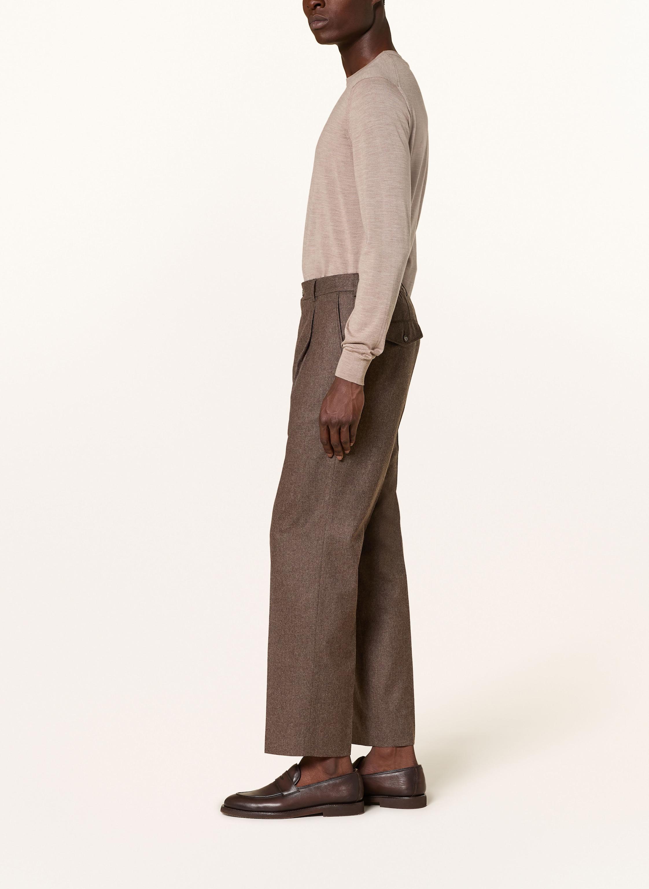 Thumbnail - Windsor. Anzughose franco2 braun