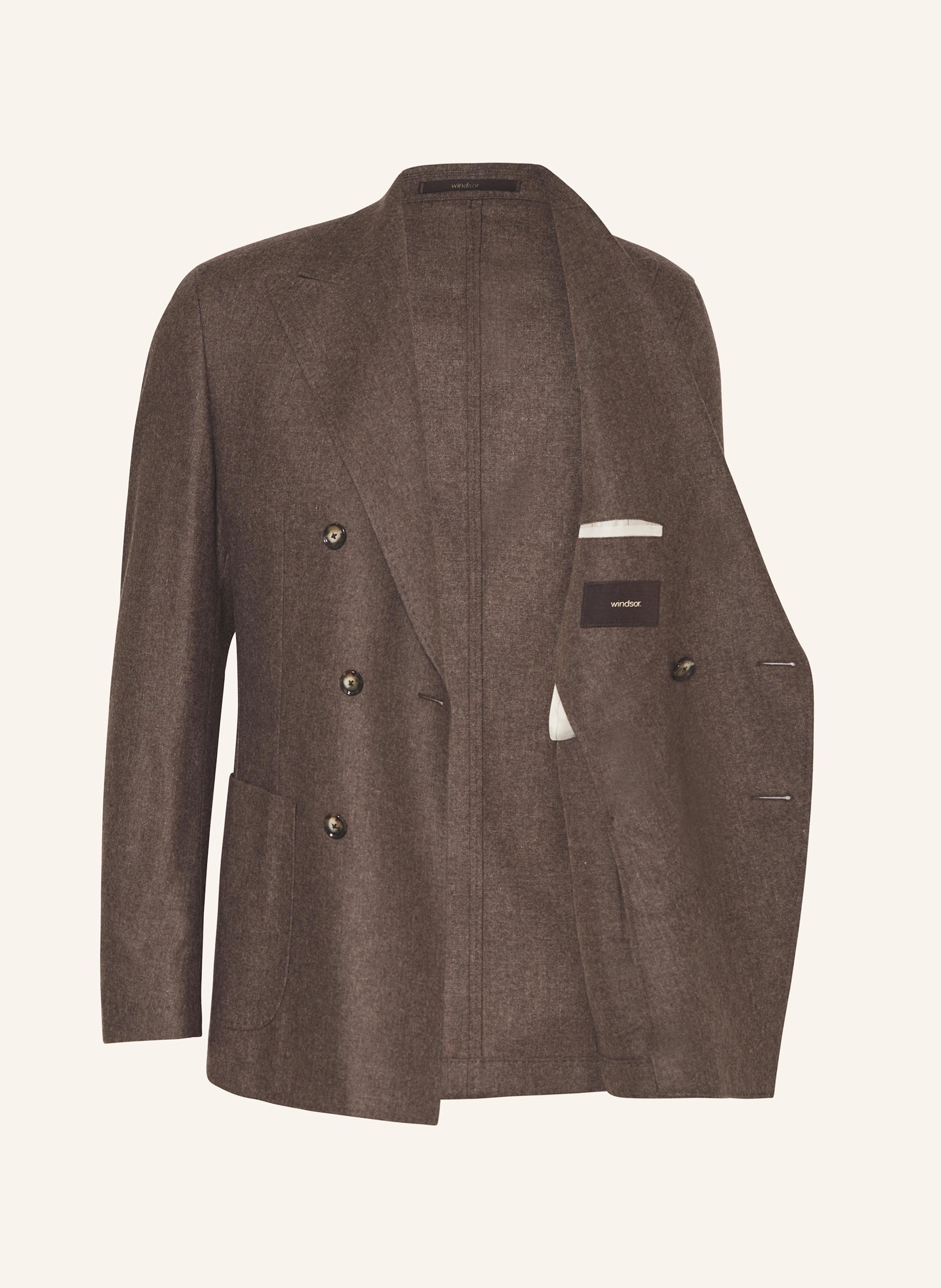 Thumbnail - Windsor. Anzugsakko Salio Slim Fit braun