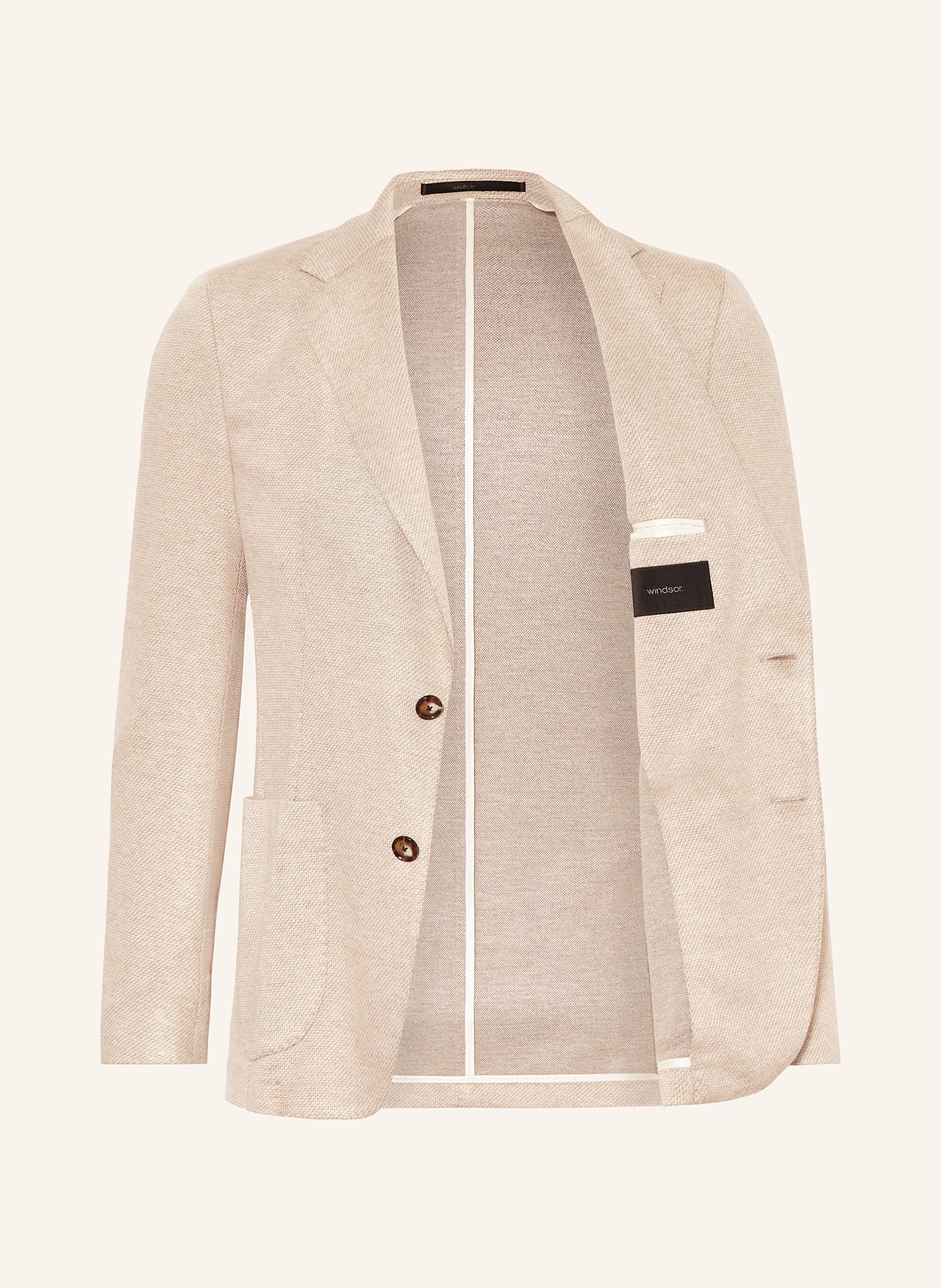 Thumbnail - Windsor. Sakko Giorno Relaxed Fit beige