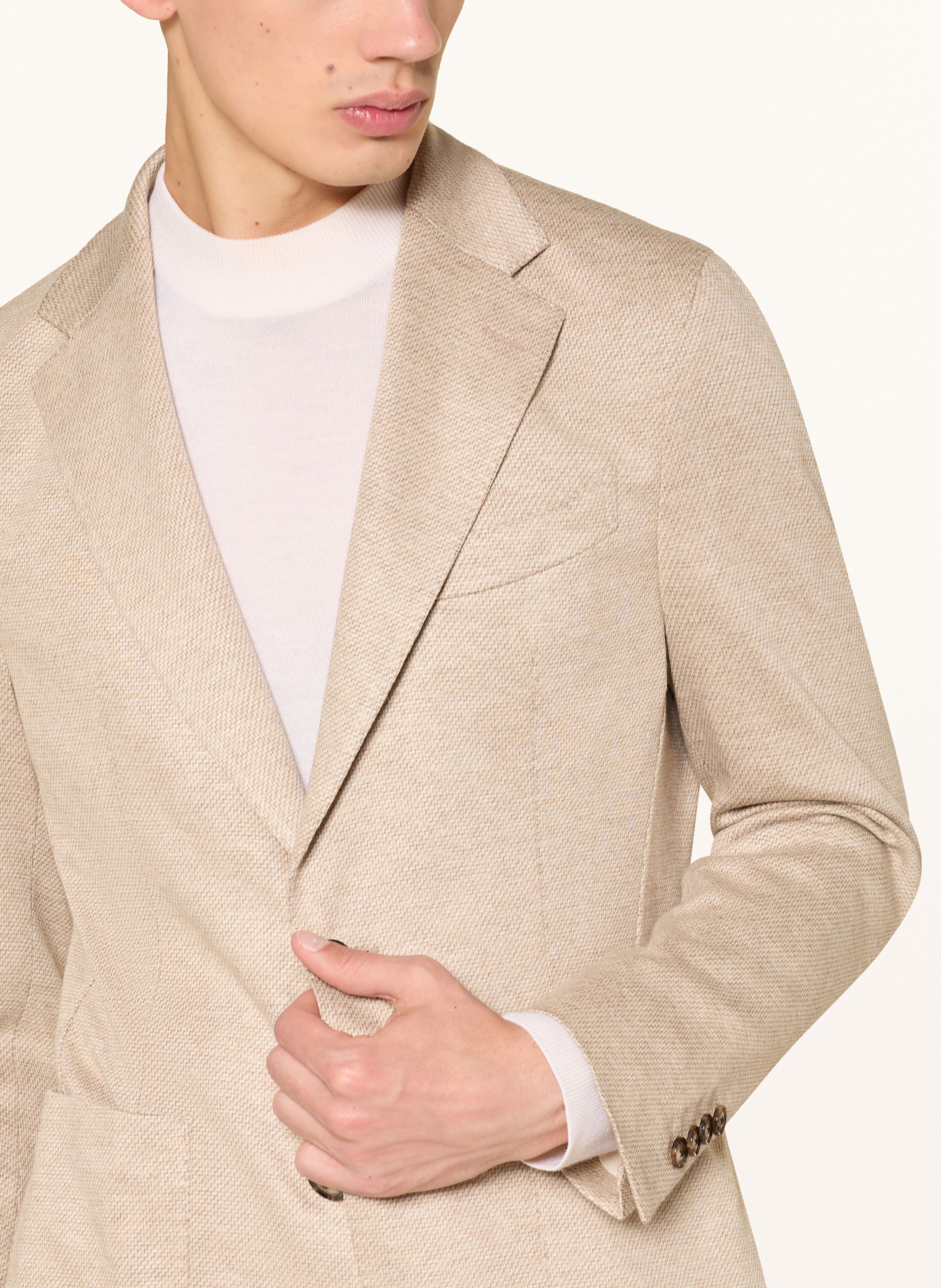 Thumbnail - Windsor. Sakko Giorno Relaxed Fit beige