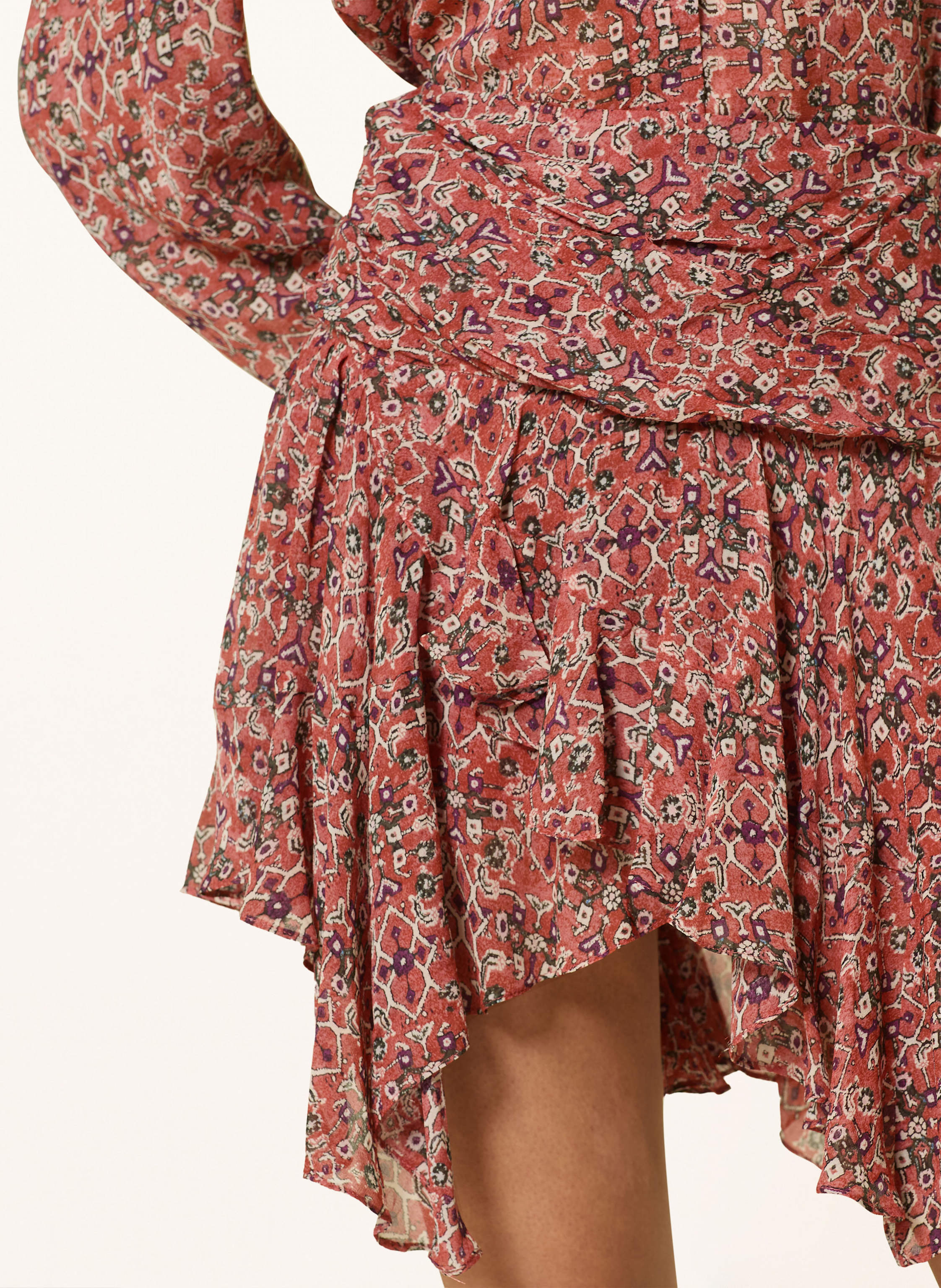 Thumbnail - Marant Étoile Rock Berenicia Mit Volants braun