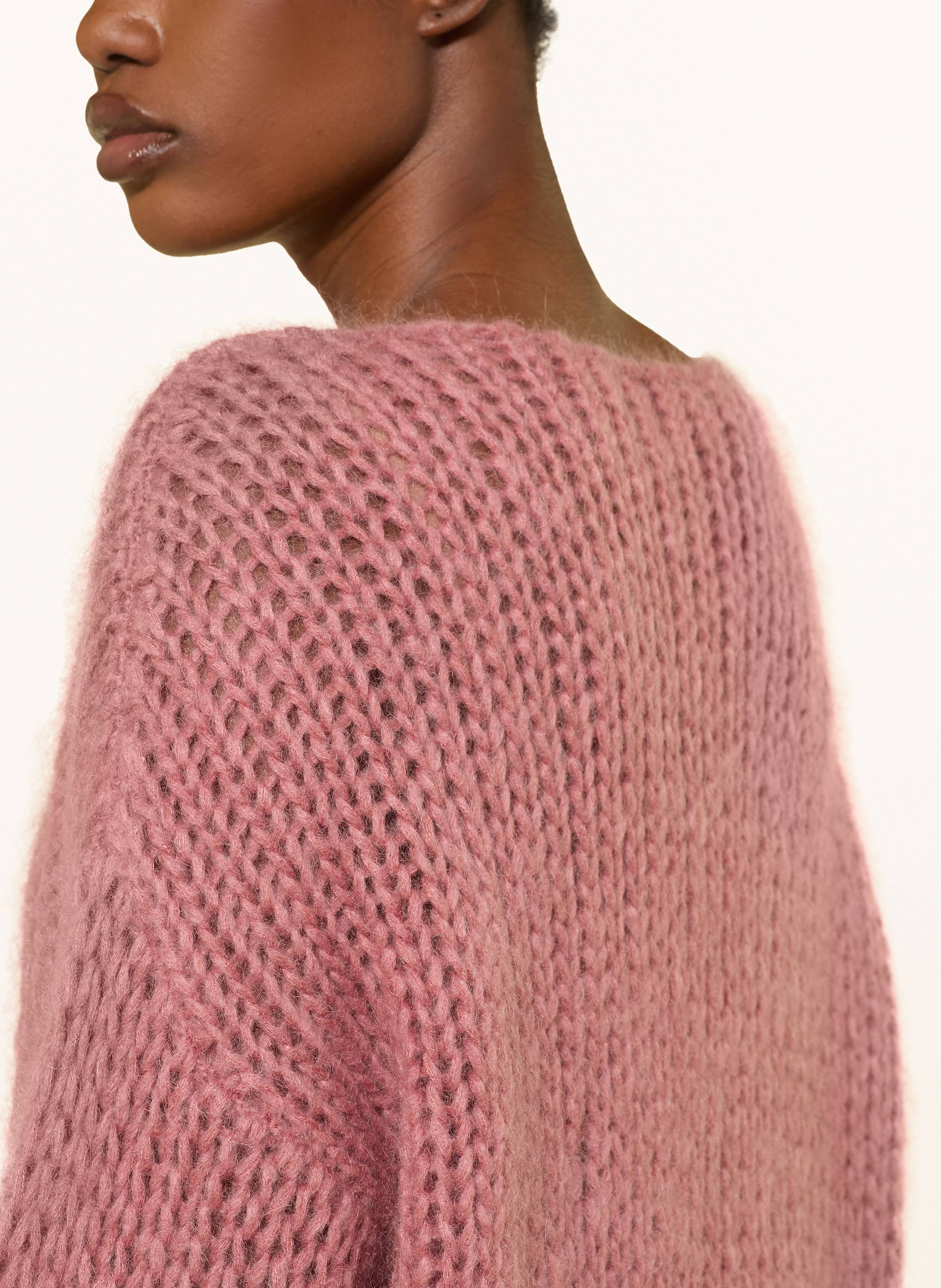 Thumbnail - Mrs & Hugs Pullover Mit Mohair rosa