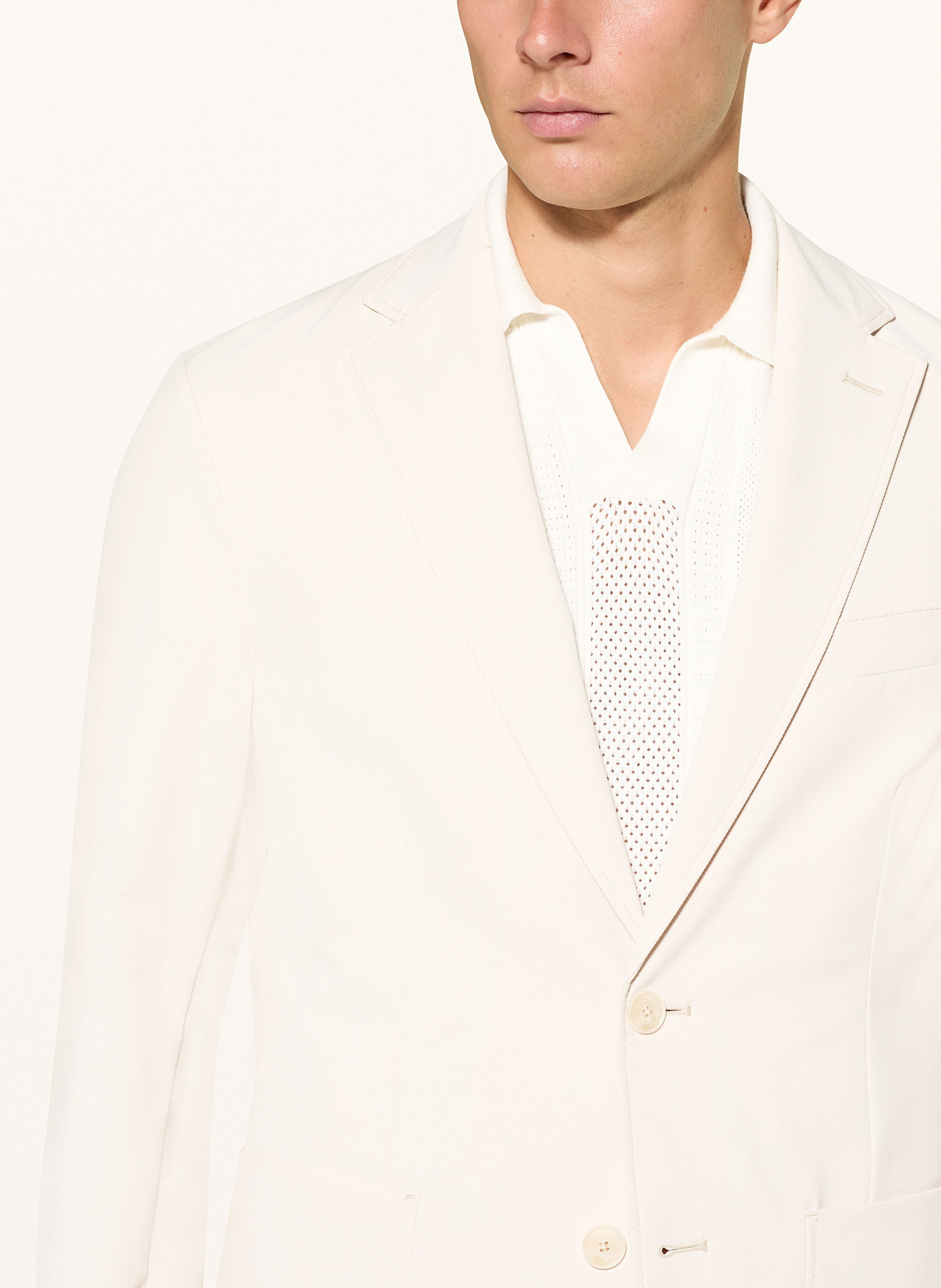 Thumbnail - Boss Anzugssakko Hanry Slim Fit weiss