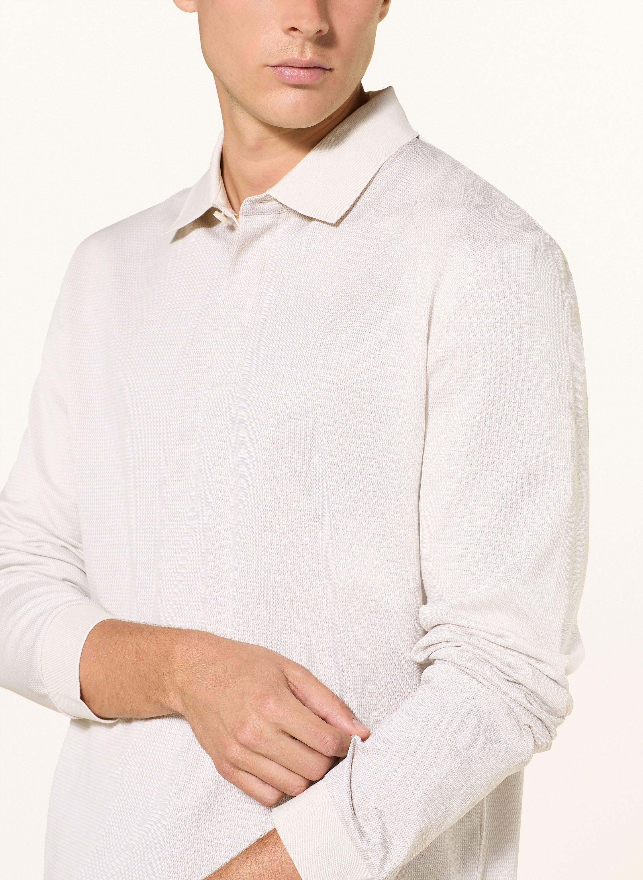 Thumbnail - Boss Piqué-Poloshirt Pado weiss