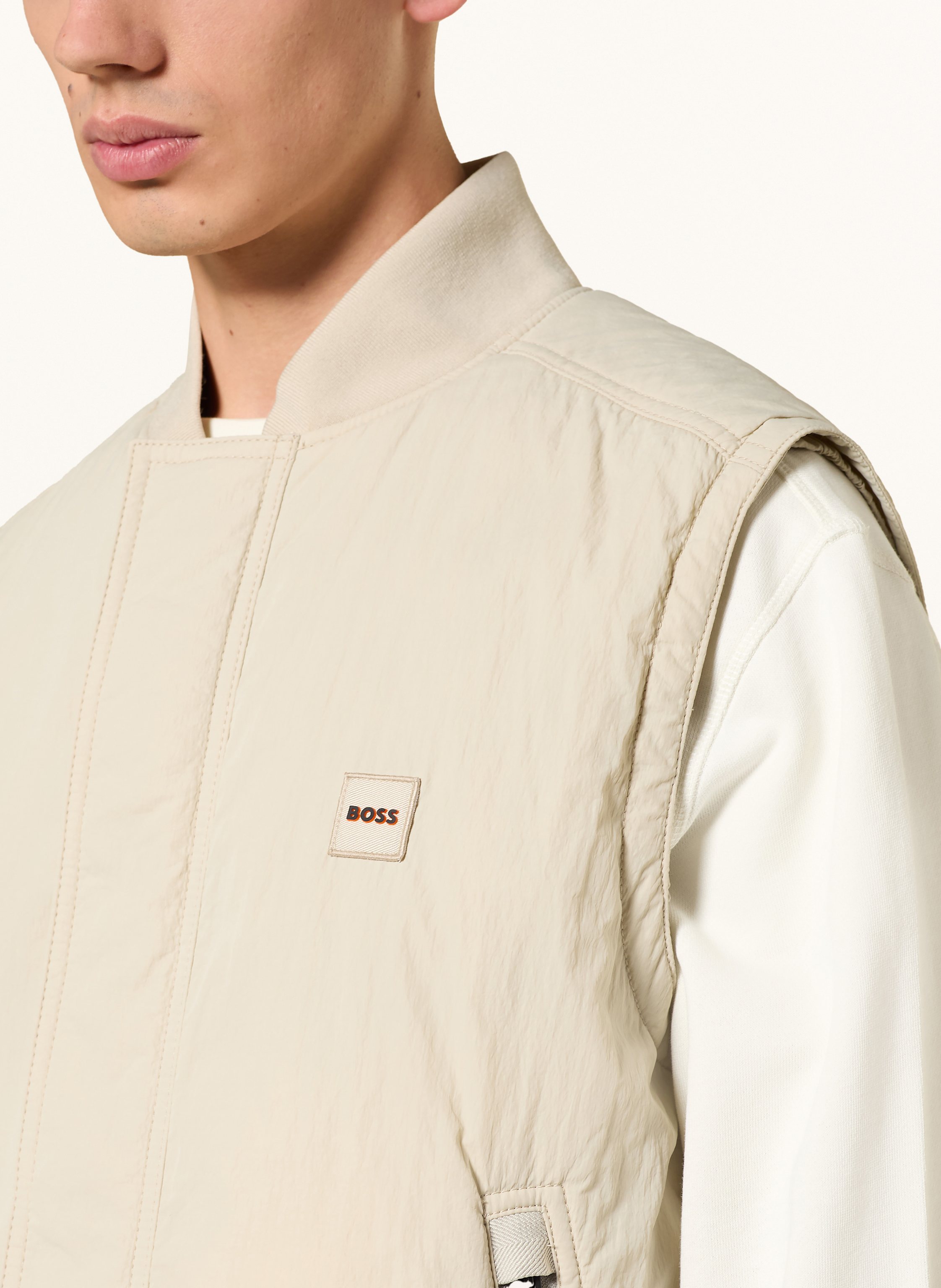 Thumbnail - Boss Weste Ogear beige