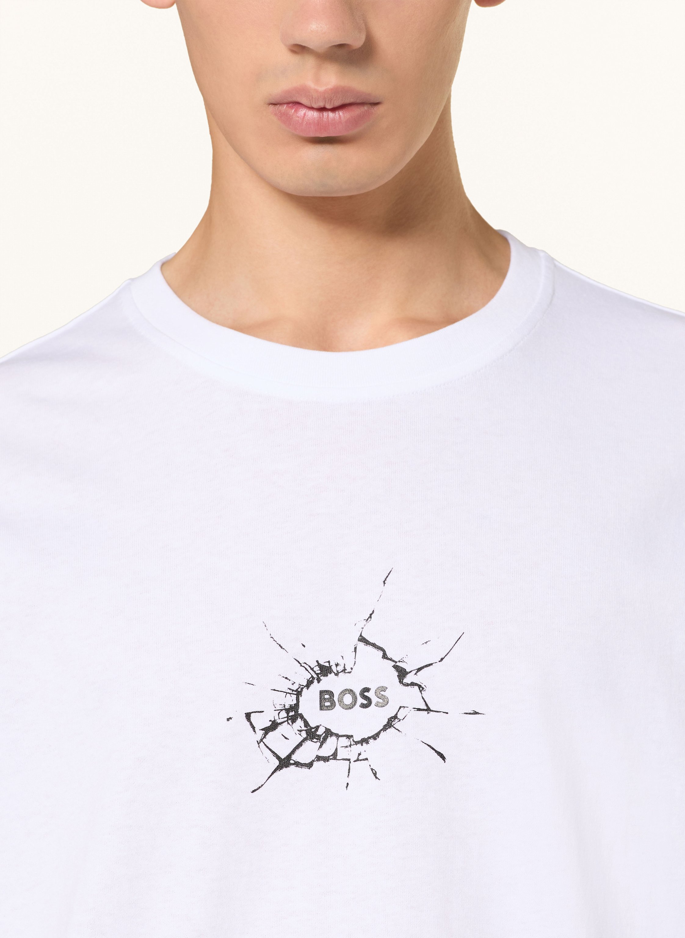 Thumbnail - Boss T-Shirt Voyage weiss