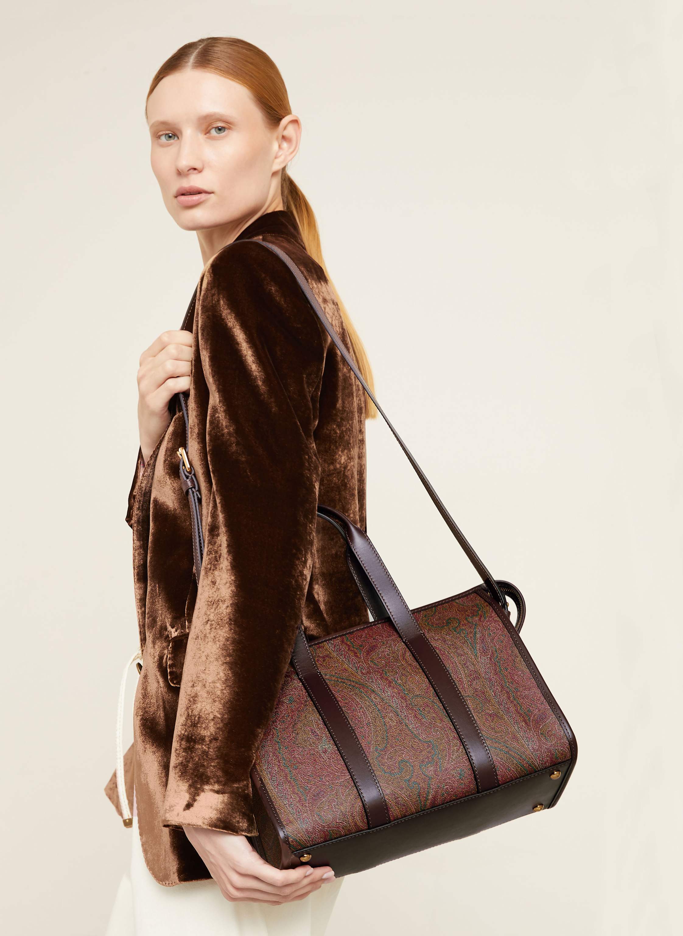 Thumbnail - Etro Handtasche Medium braun