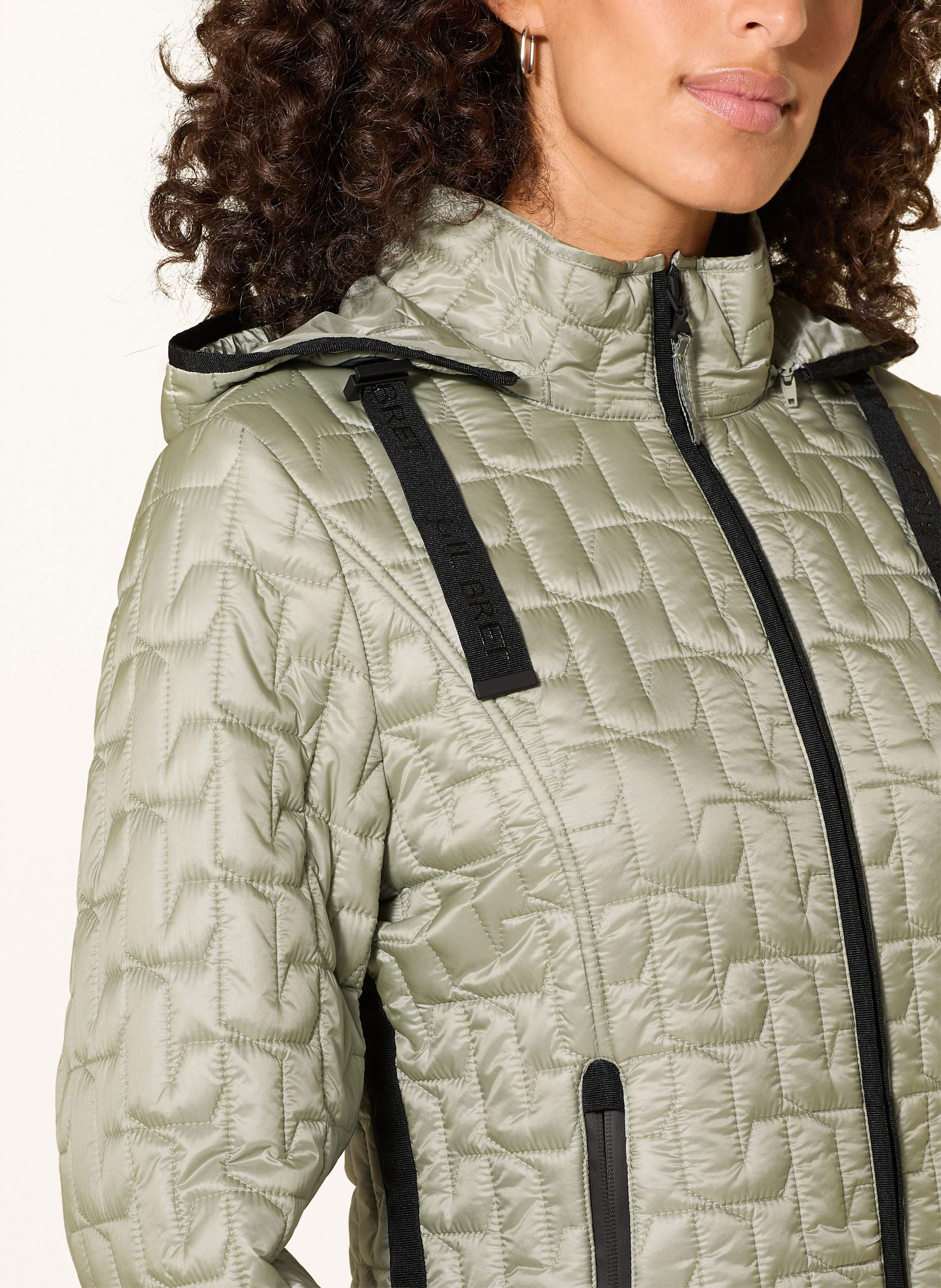 Thumbnail - Gil Bret Steppjacke Mit Abnehmbarer Kapuze gruen