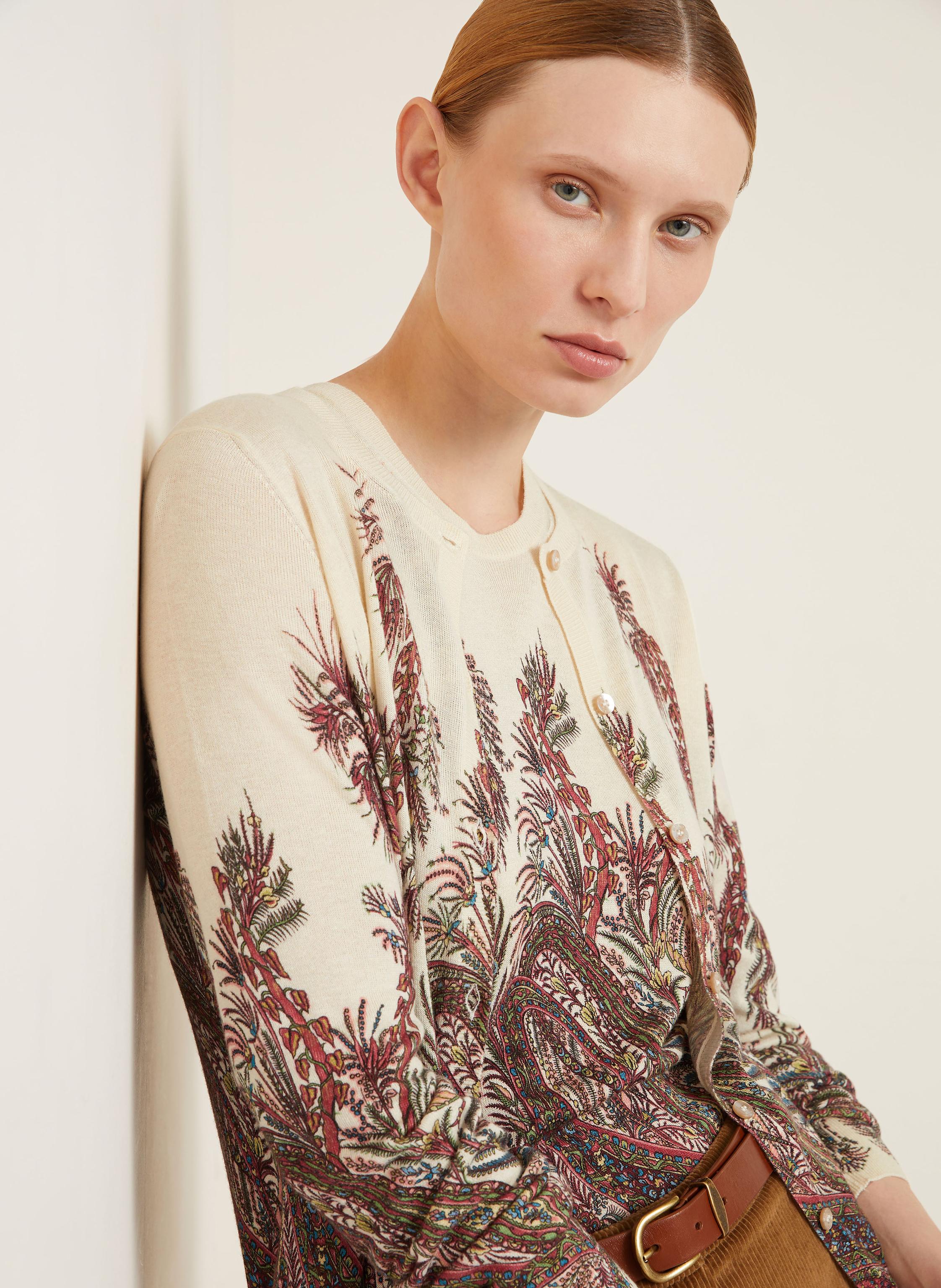 Thumbnail - Etro Strickjacke Aus Cashmere rot