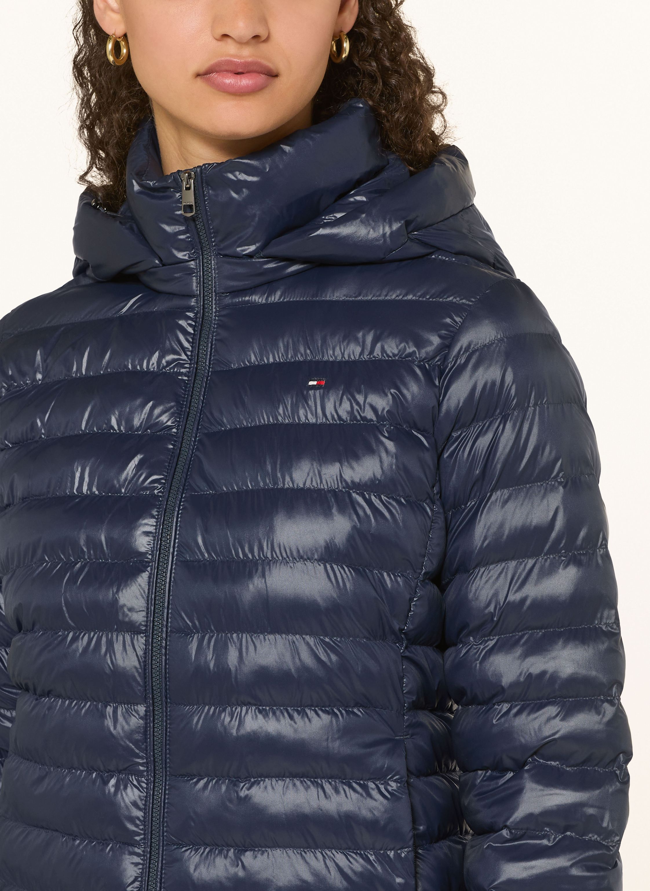 Thumbnail - Tommy Hilfiger Steppjacke Mit Abnehmbarer Kapuze blau
