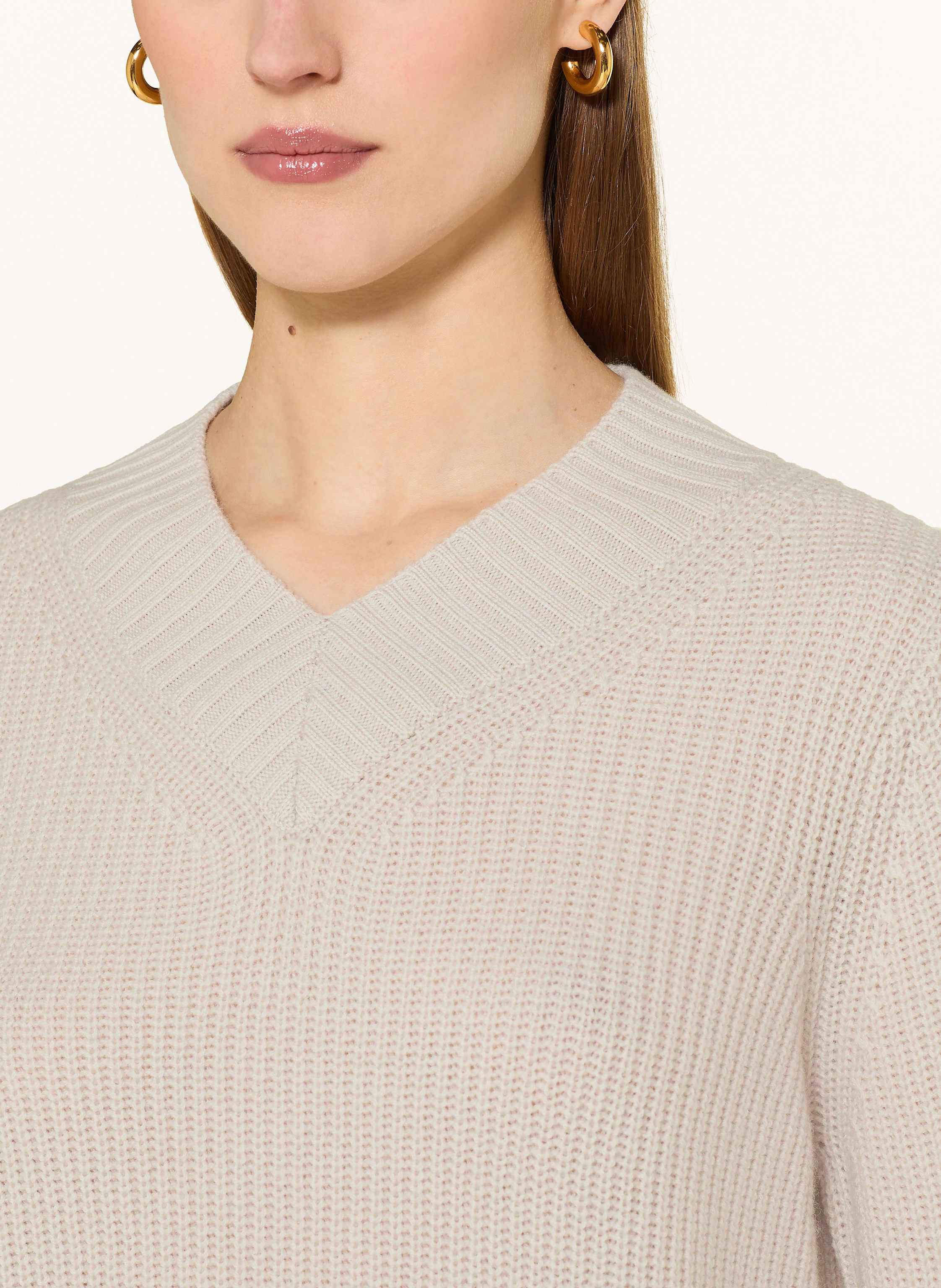 Thumbnail - Lilienfels Pullover Mit Cashmere beige