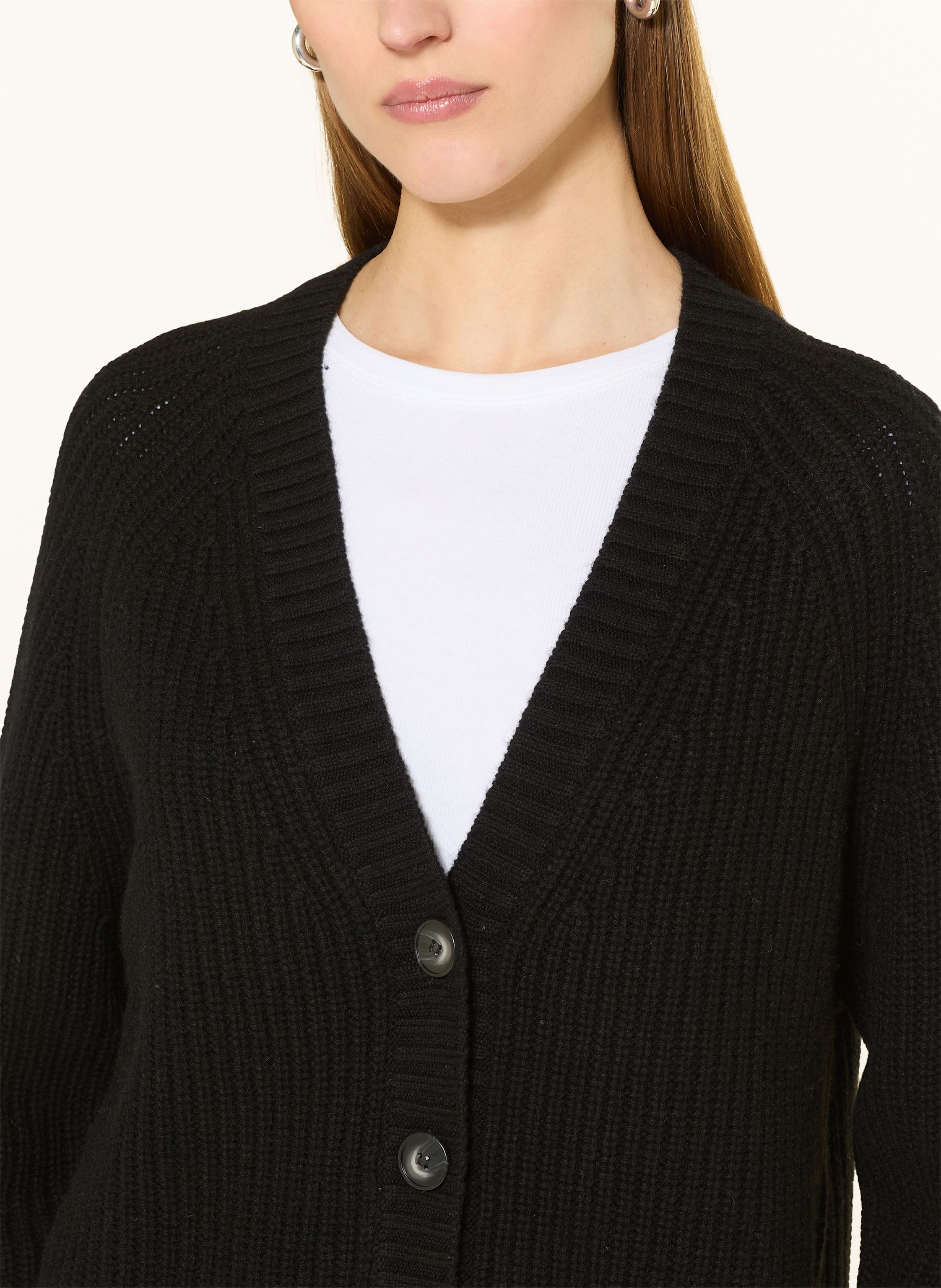 Thumbnail - Lilienfels Strickjacke Mit Cashmere schwarz
