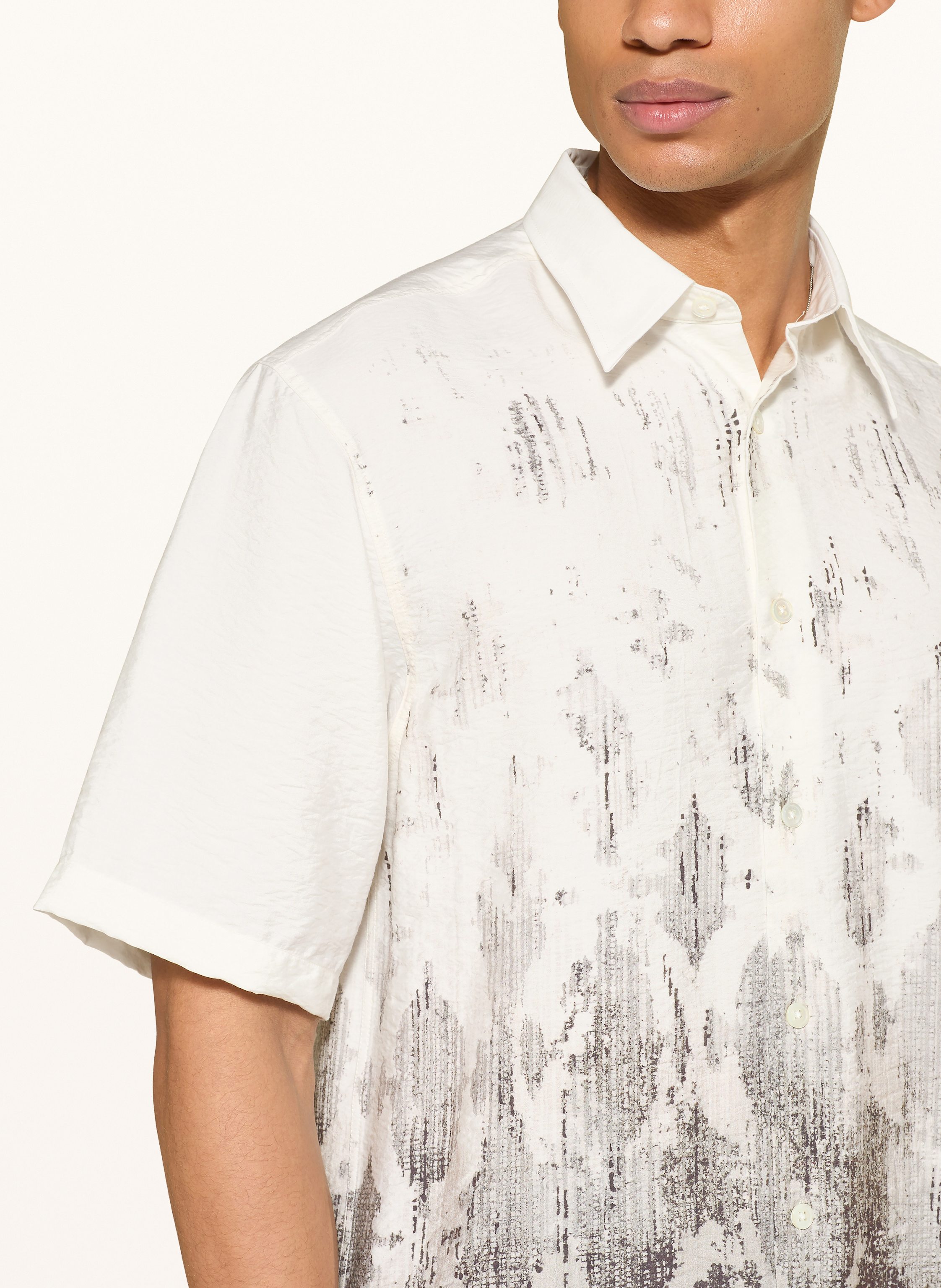 Thumbnail - Nn.07 Kurzarm-Hemd Quinsy Relaxed Fit weiss