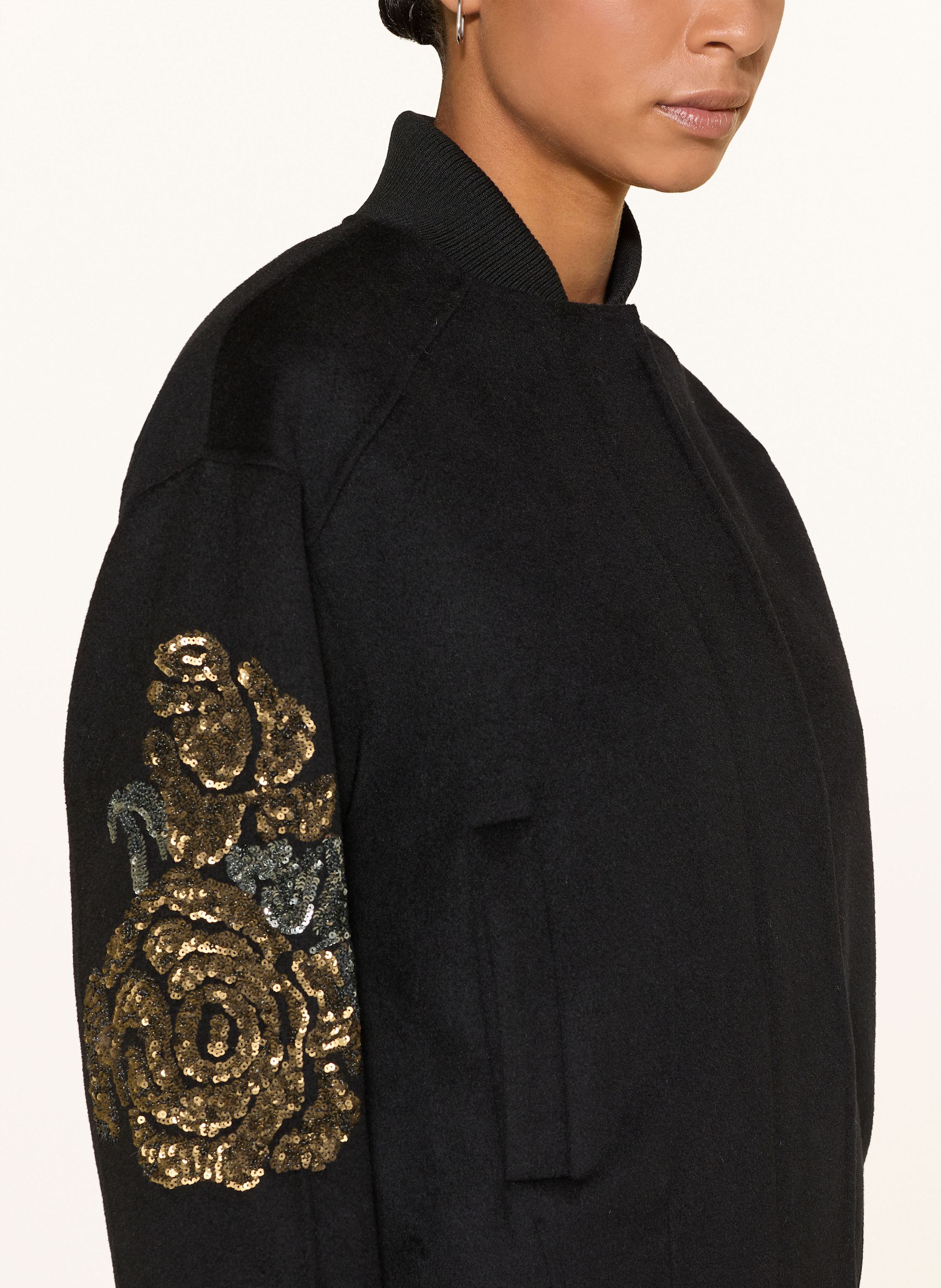 Thumbnail - Blonde No.8 Jacke Christy Mit Pailletten schwarz