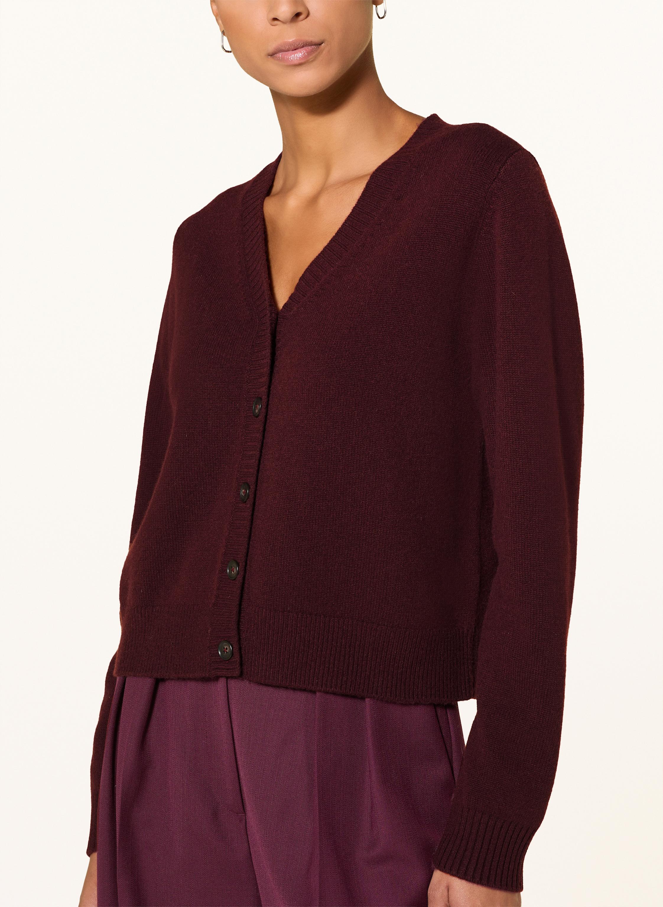 Thumbnail - Repeat Strickjacke Aus Cashmere rot