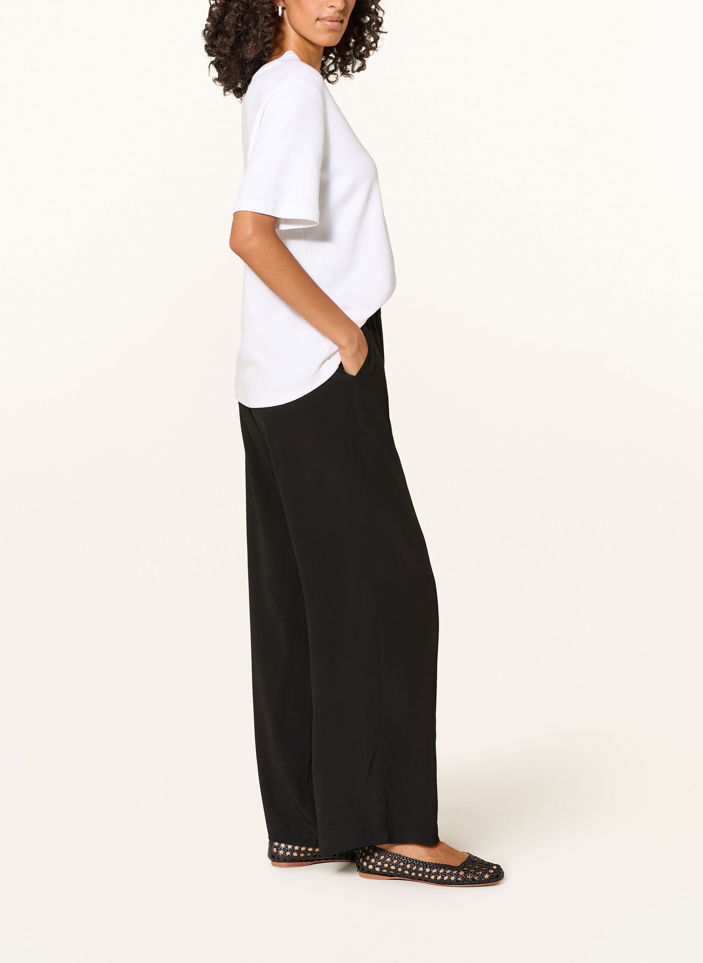 Thumbnail - Opus Pants Marlenehose Malotta schwarz