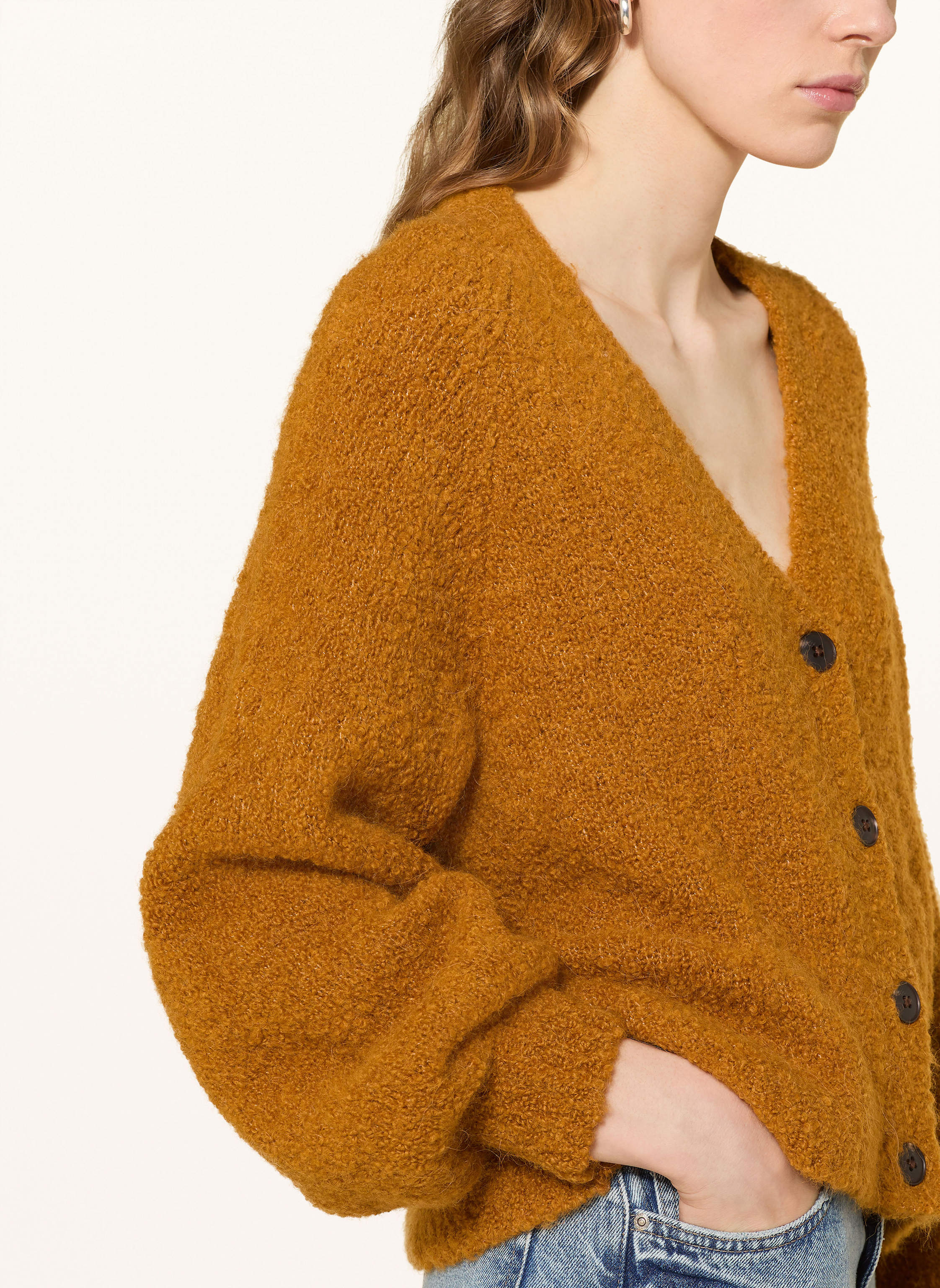 Thumbnail - Msch Copenhagen Strickjacke Mschzofie Jilda orange