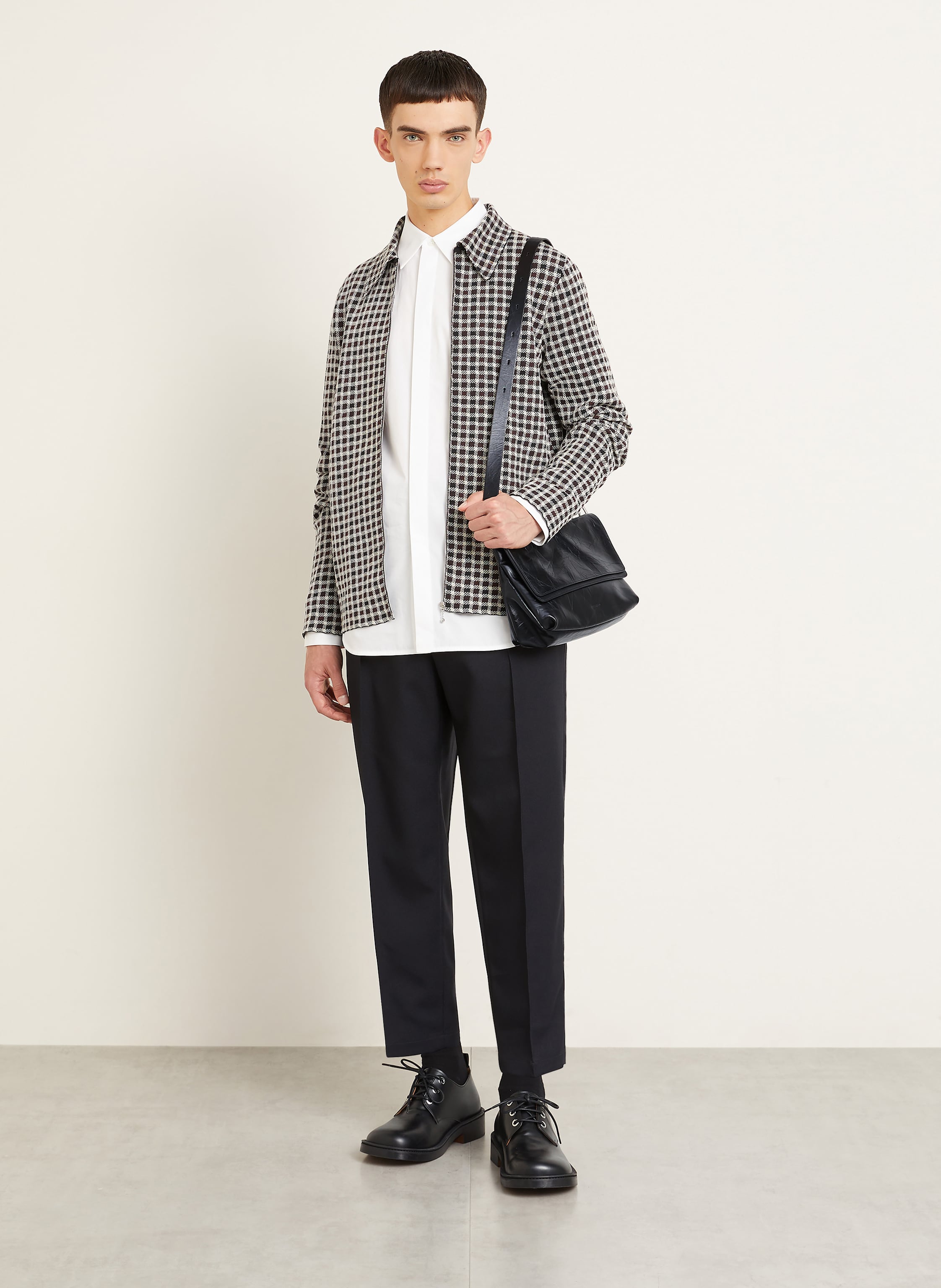 Thumbnail - Jil Sander Umhängetasche Shadow schwarz