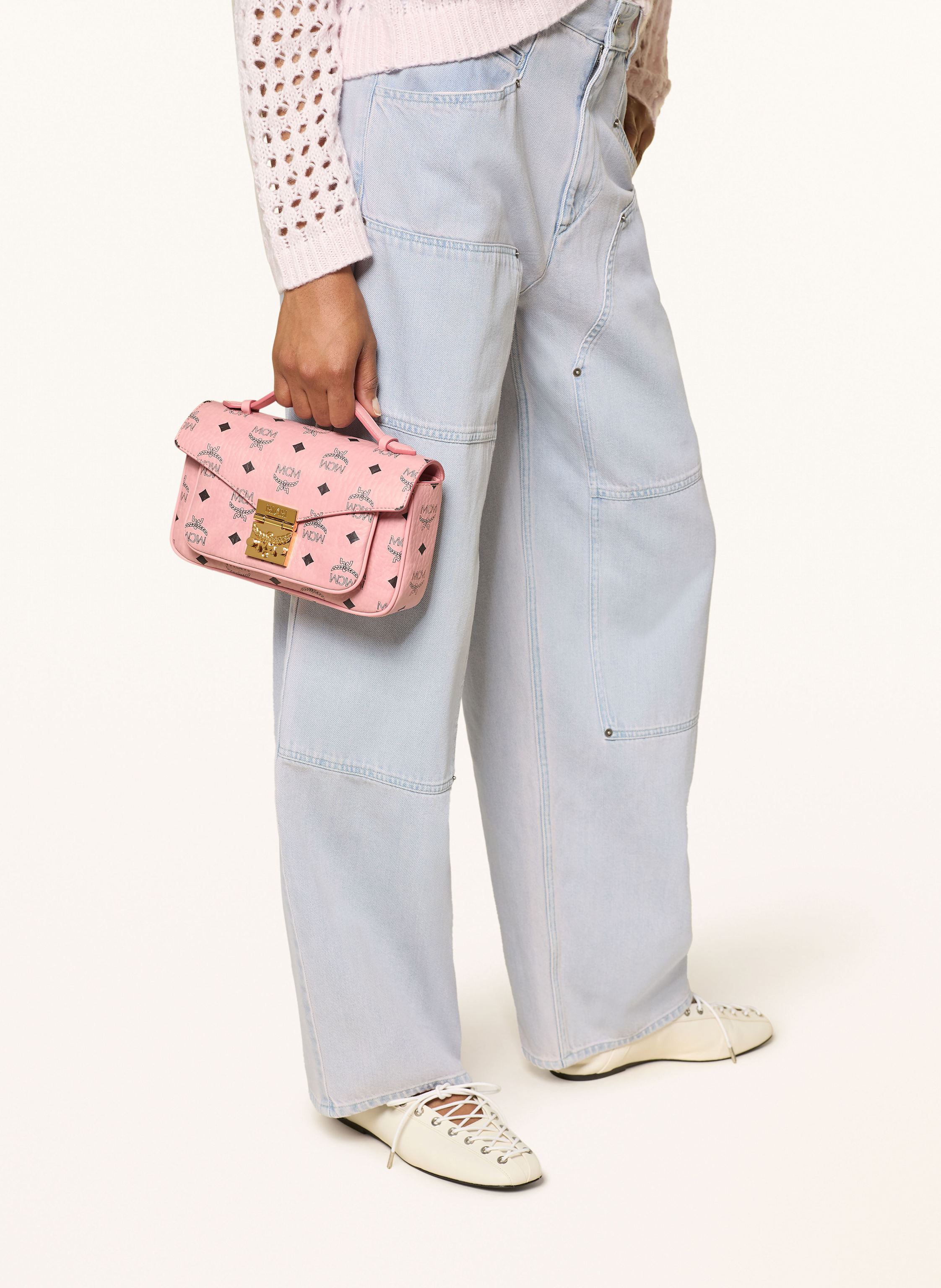Thumbnail - Mcm Umhängetasche Tracy Medium rosa