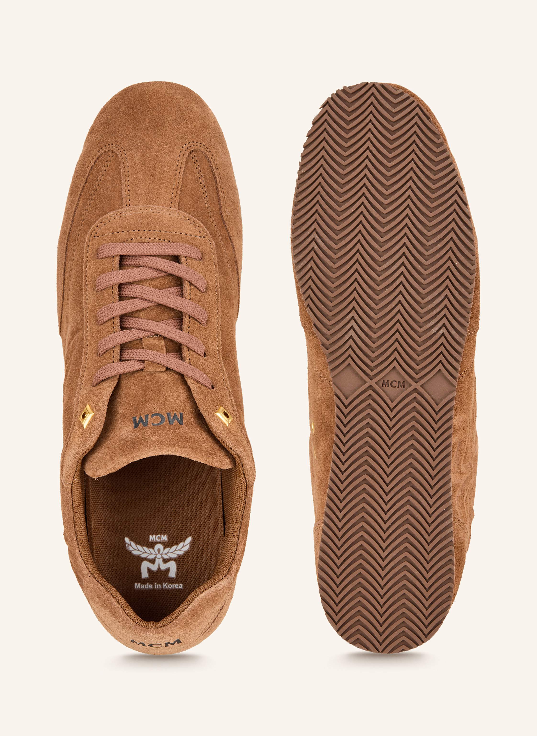 Thumbnail - Mcm Sneaker Federlite braun