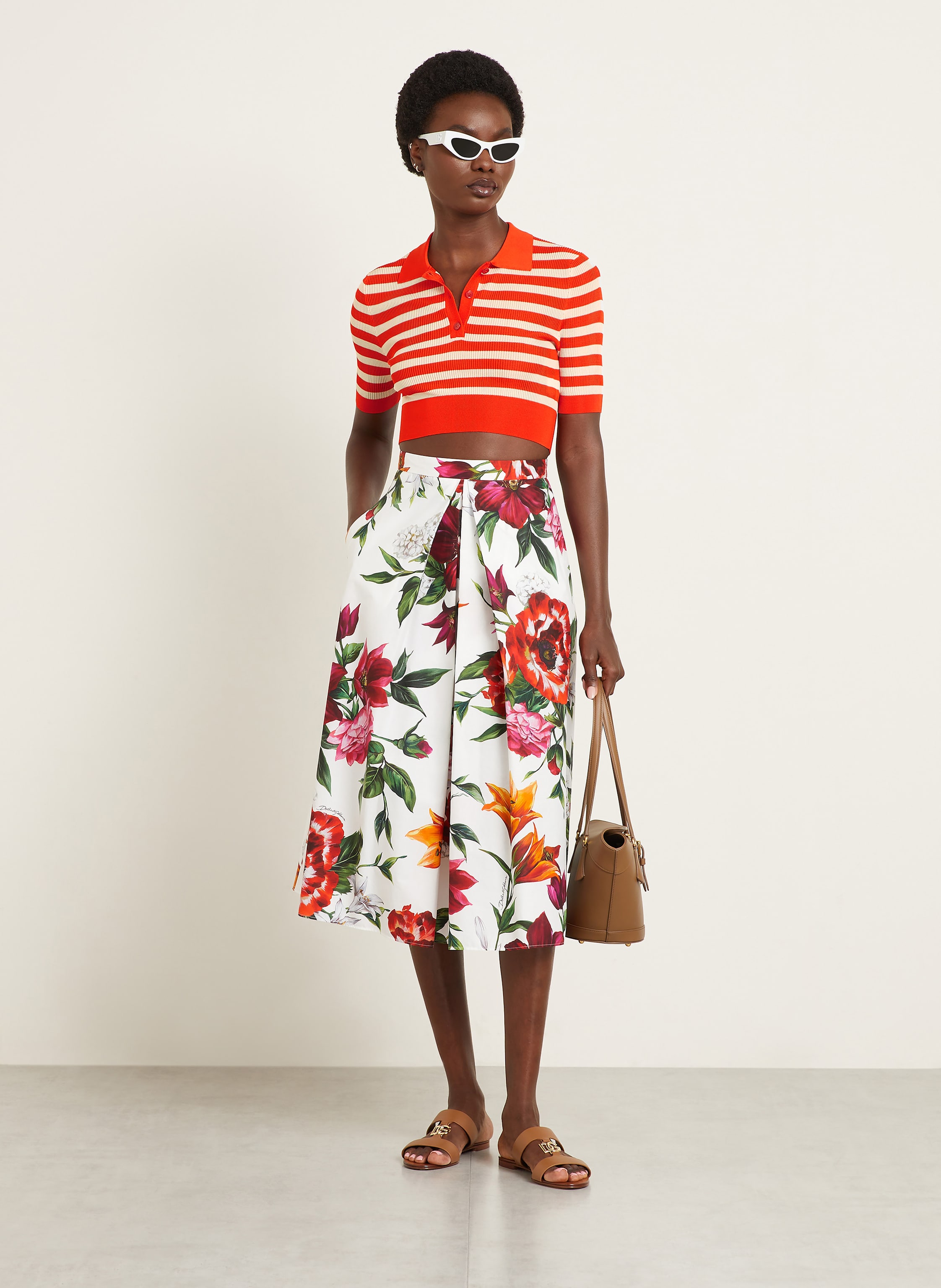 Thumbnail - Dolce & Gabbana Shopper beige