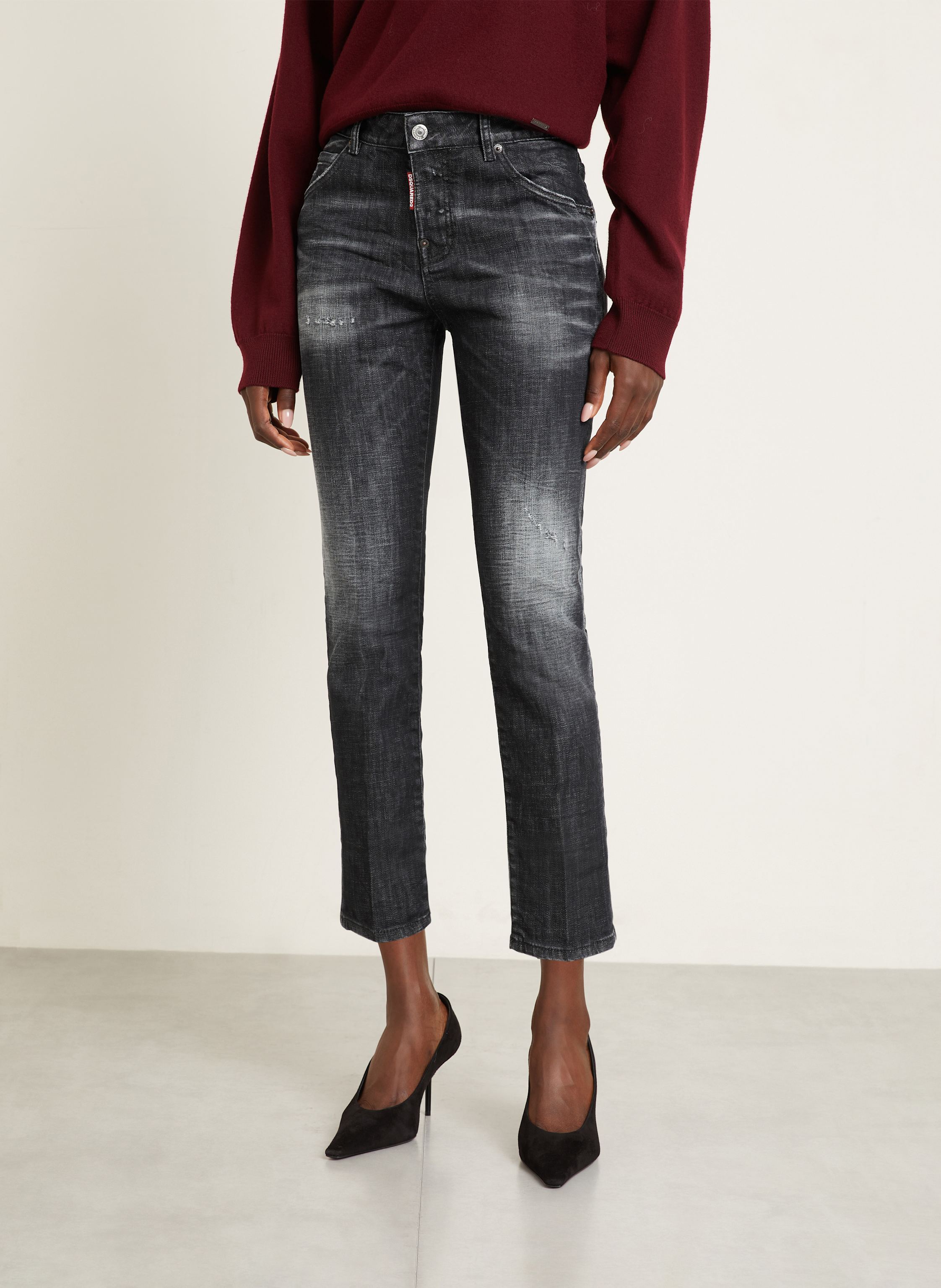 Thumbnail - dsquared2 Skinny Jeans Cool Girl schwarz