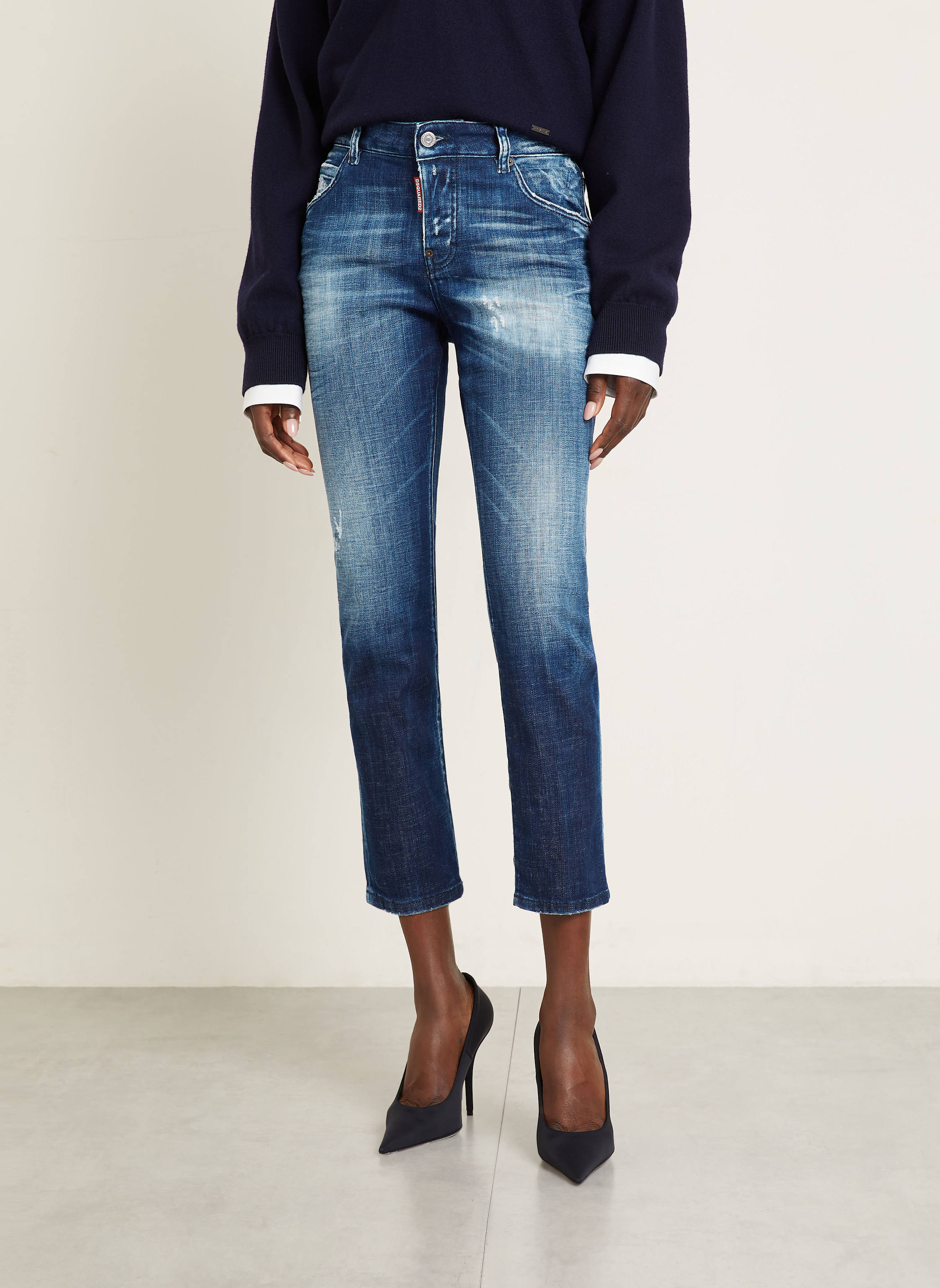 Thumbnail - dsquared2 Skinny Jeans Cool Girl blau