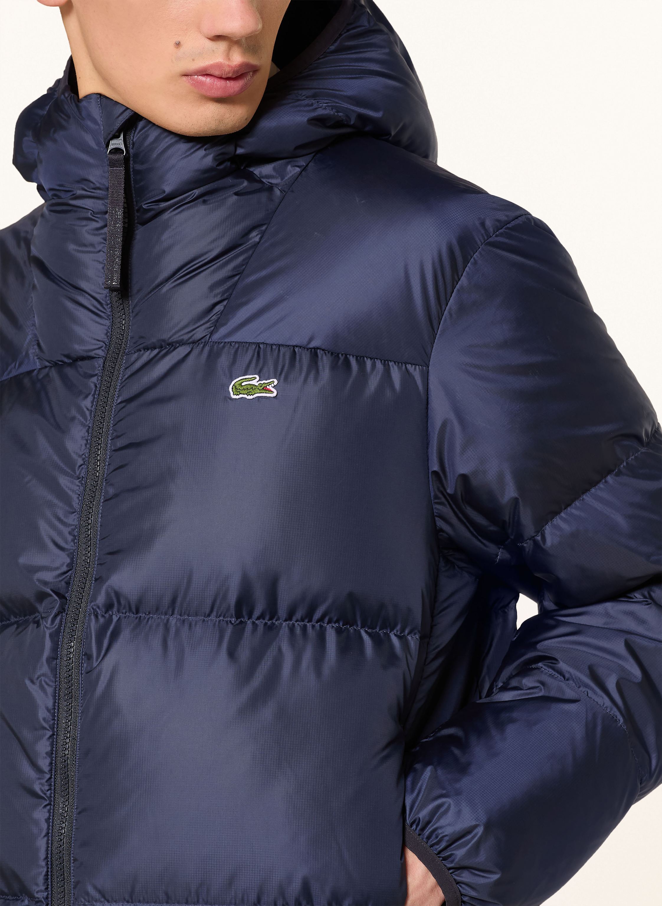 Thumbnail - Lacoste Daunenjacke blau