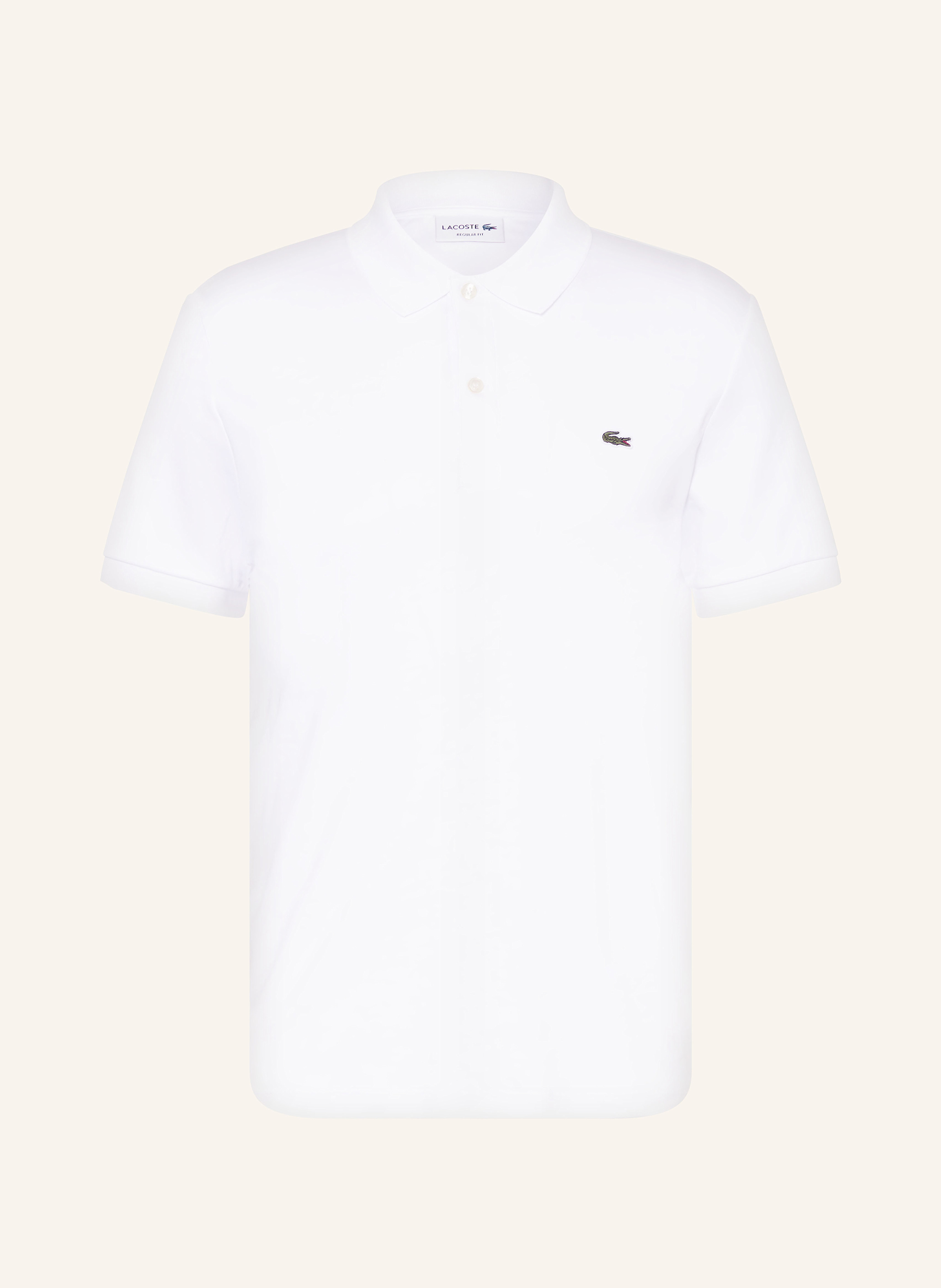 Lacoste Jersey-Poloshirt weiss