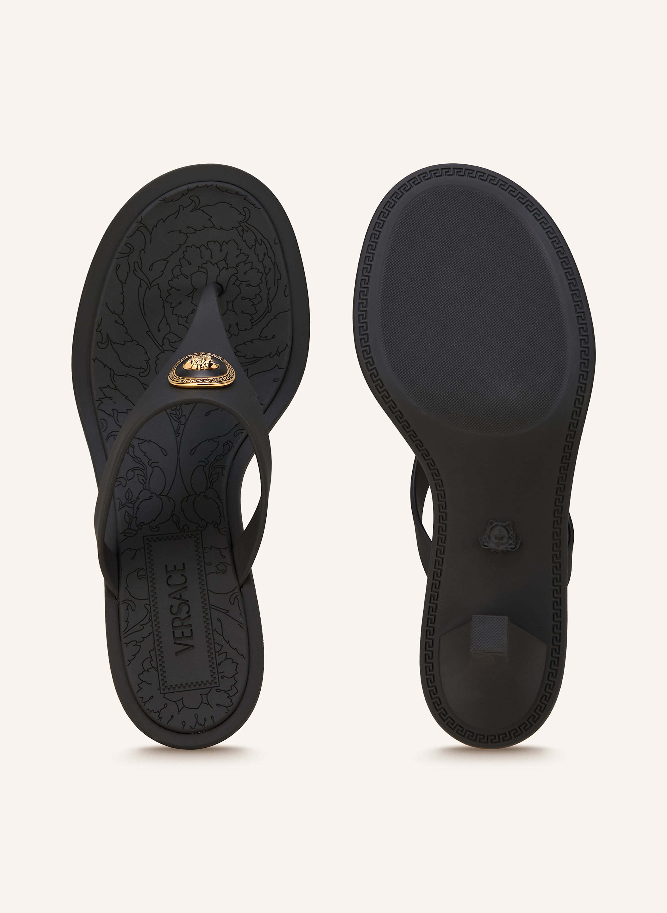 Thumbnail - Versace Zehentrenner Alia schwarz