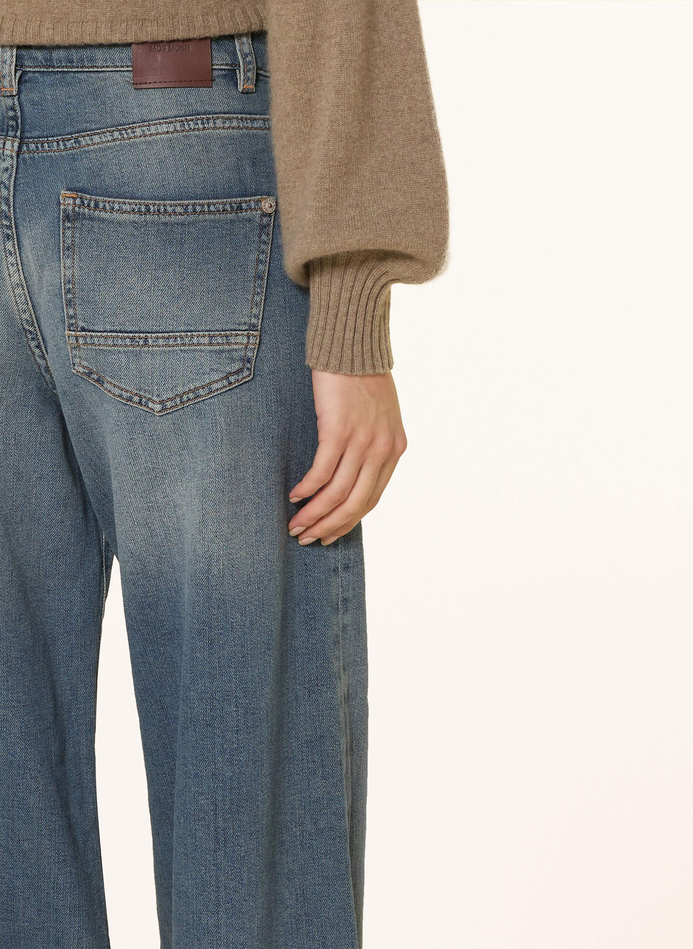 Thumbnail - Mos Mosh Wide Leg Jeans Mmreem blau