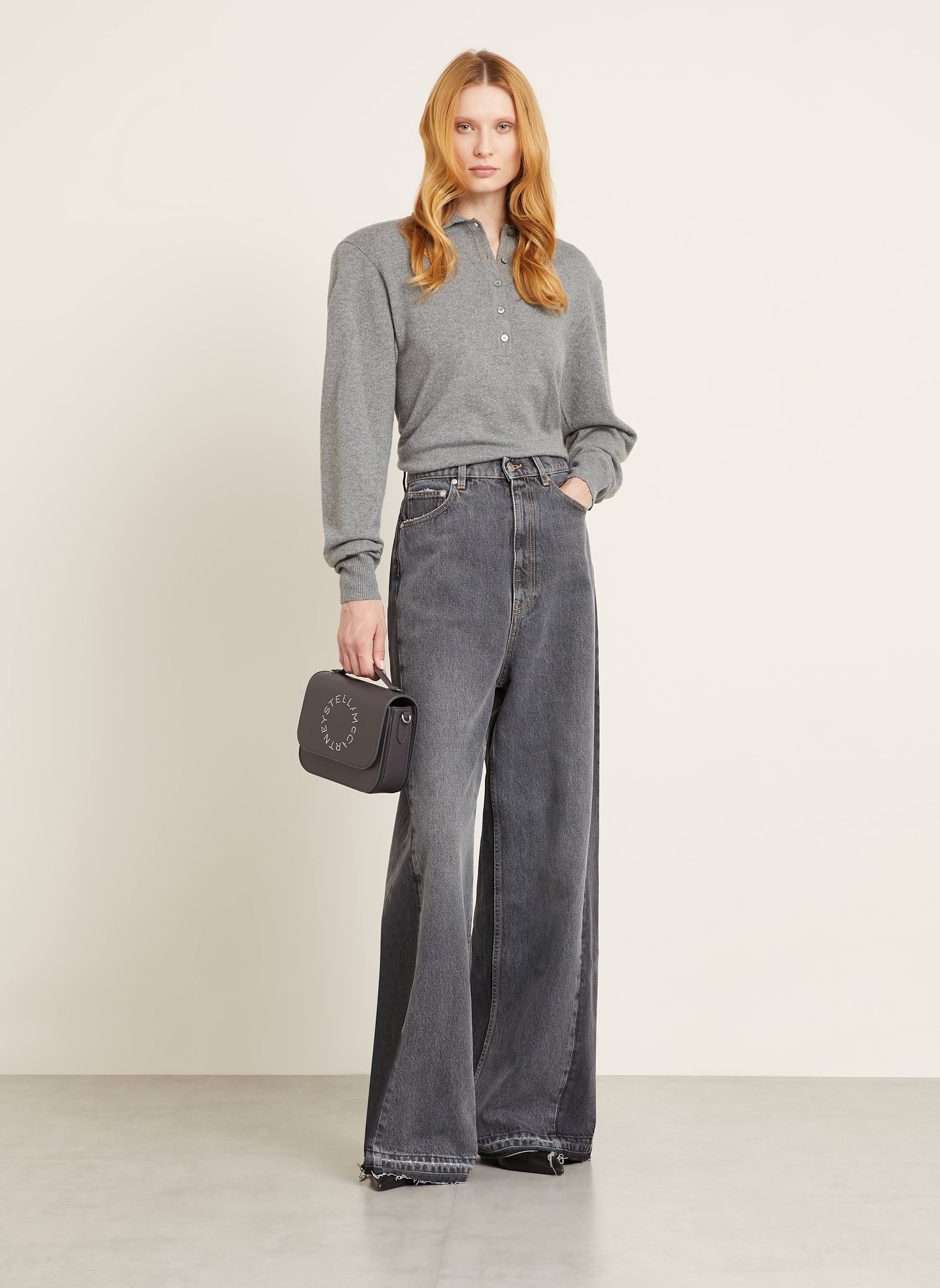 Thumbnail - Stella Mccartney Umhängetasche Mit Nieten grau