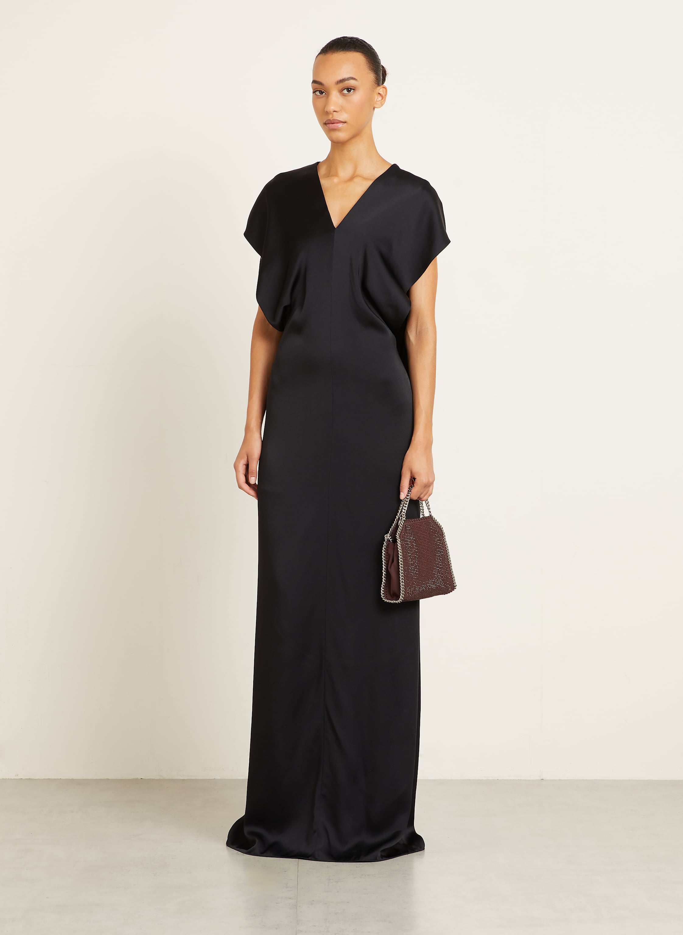 Thumbnail - Stella Mccartney Handtasche Falabella Tiny Mit Schmucksteinen rot