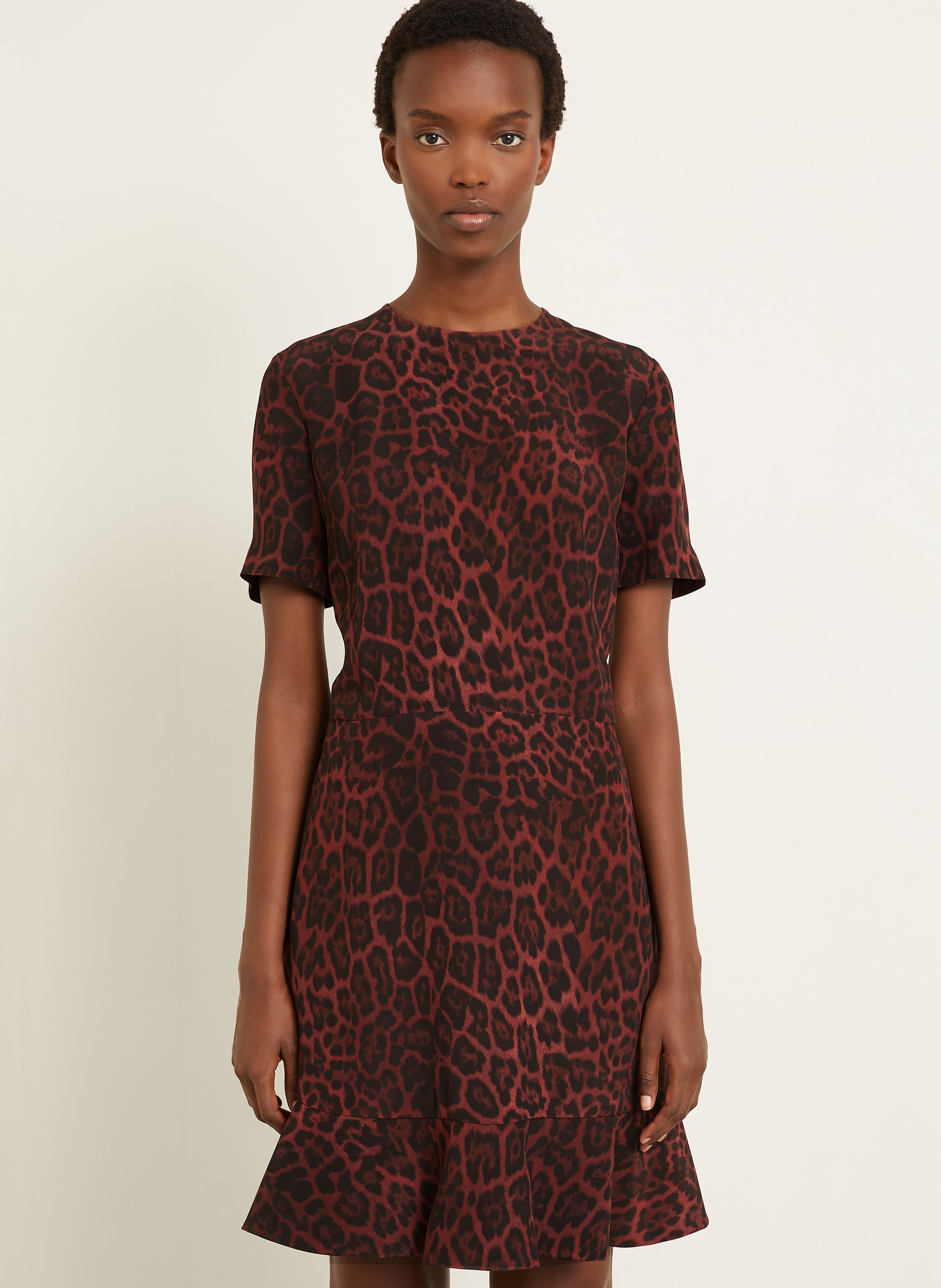 Thumbnail - Stella Mccartney Seidenkleid rot