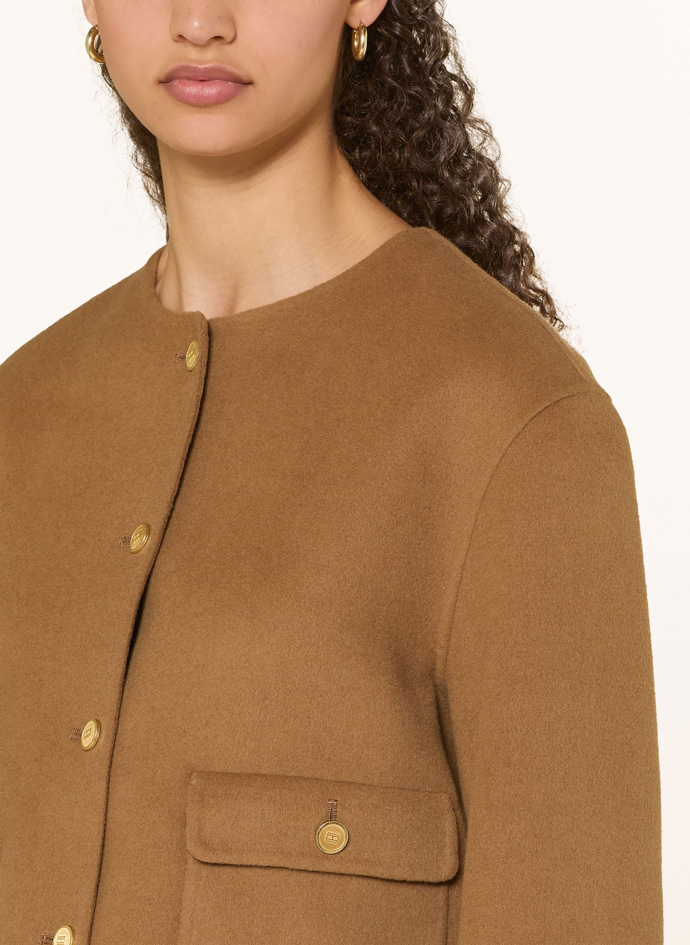 Thumbnail - Tommy Hilfiger Kastenjacke beige