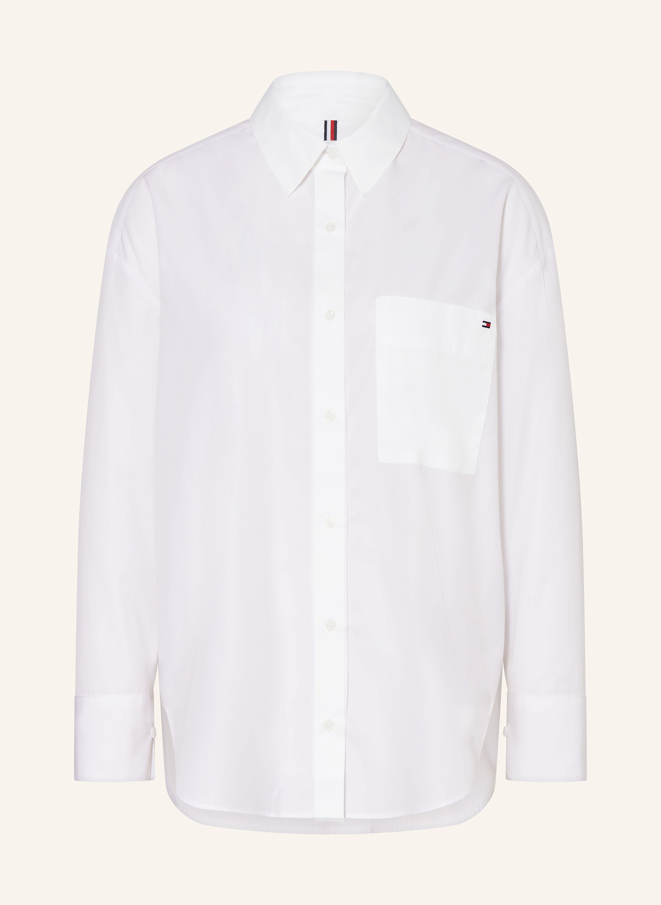 Tommy Hilfiger Hemdbluse weiss
