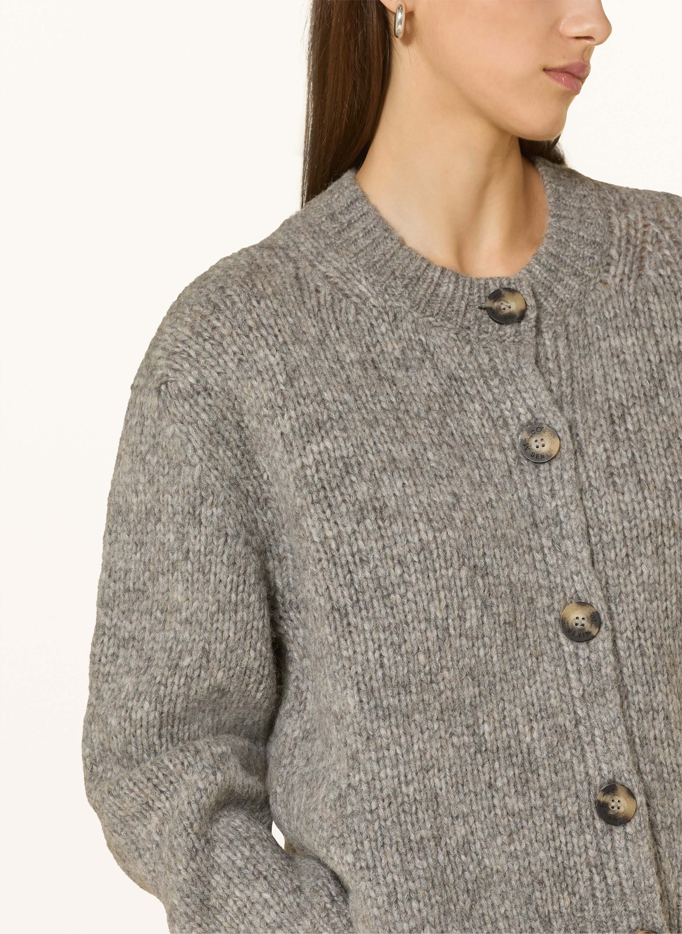 Thumbnail - Marc O'polo Denim Strickjacke grau