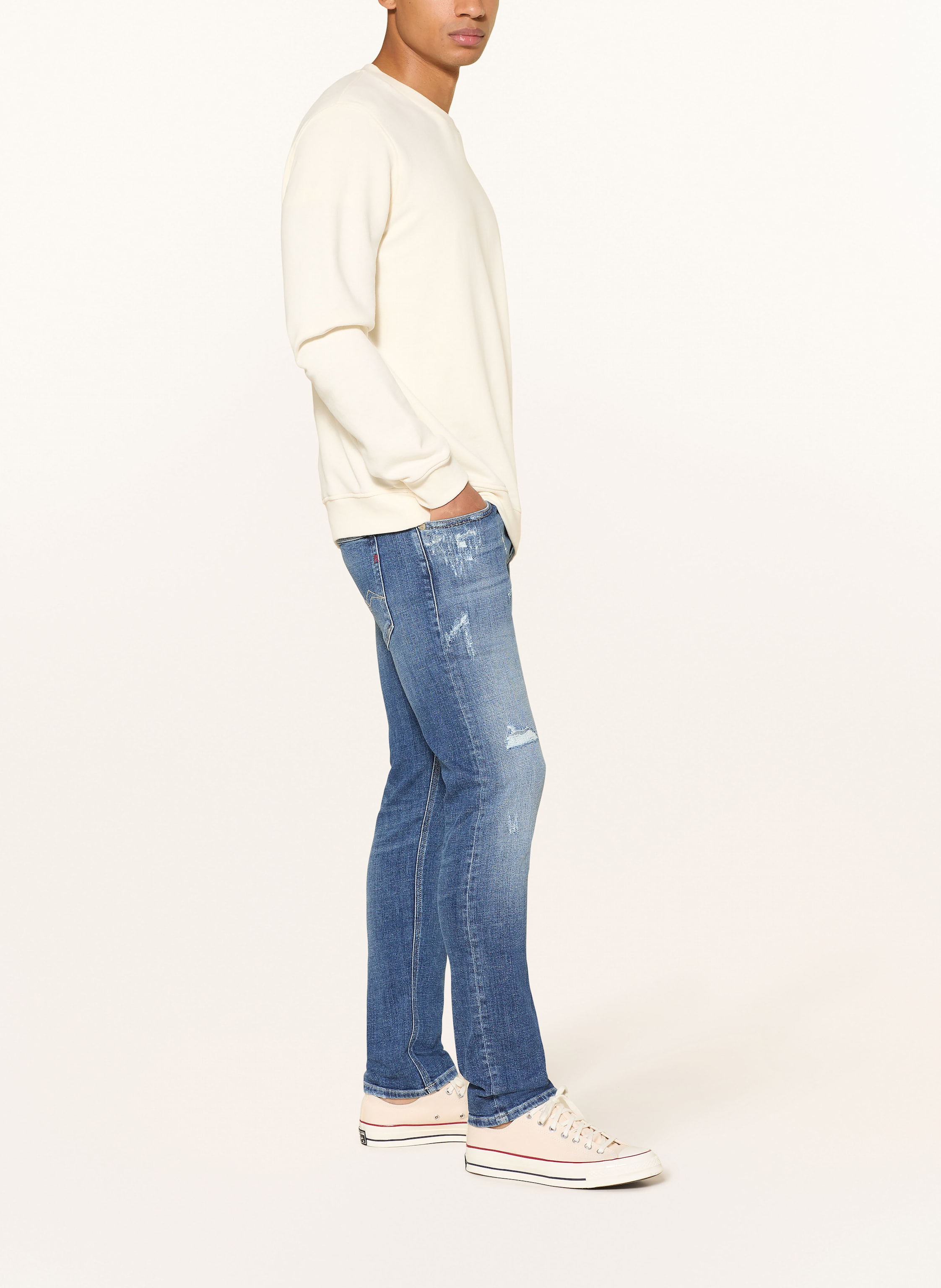 Thumbnail - Replay Jeans Regular Fit blau