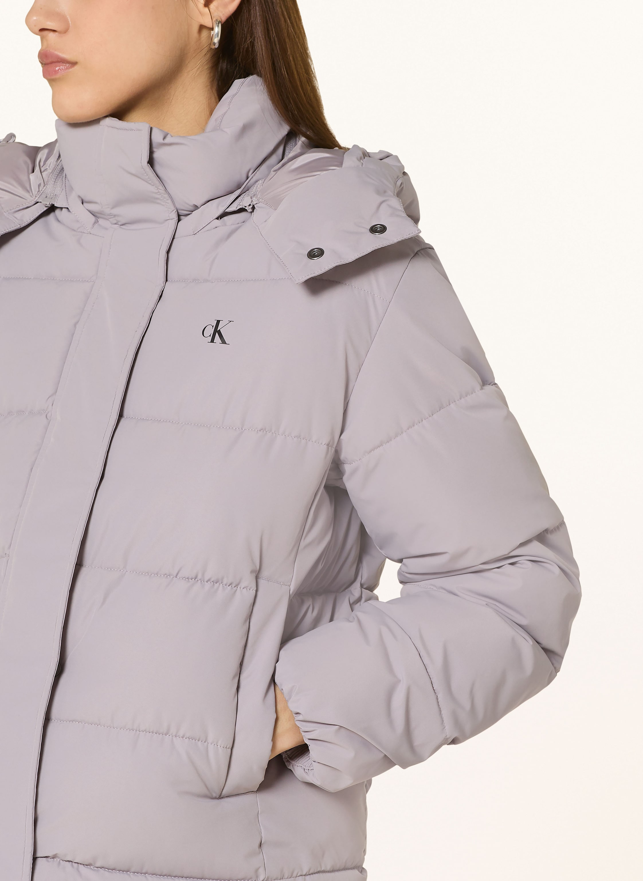 Thumbnail - Calvin Klein Jeans Steppjacke grau