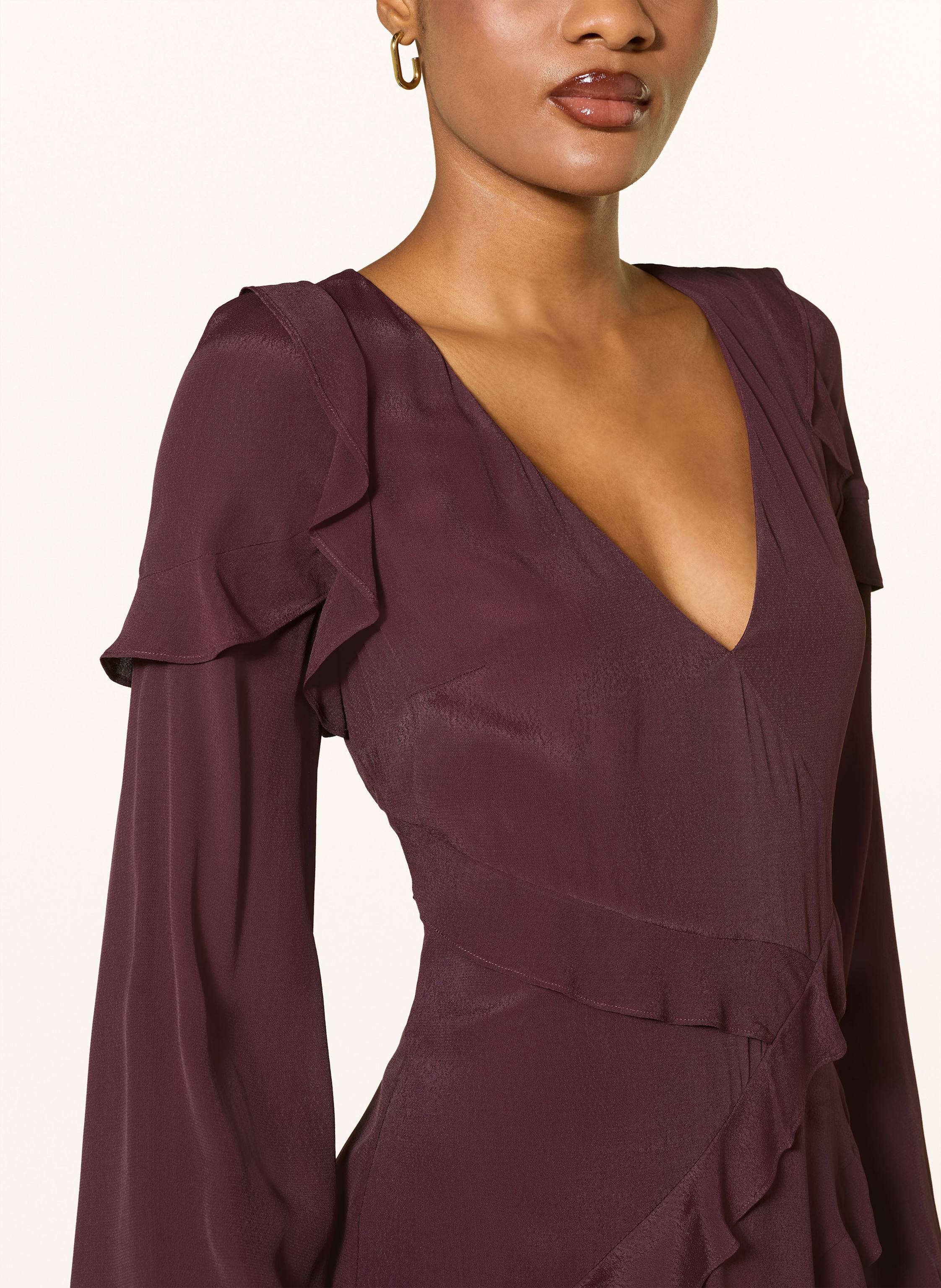 Thumbnail - Ted Baker Kleid Neira Mit Volants rot