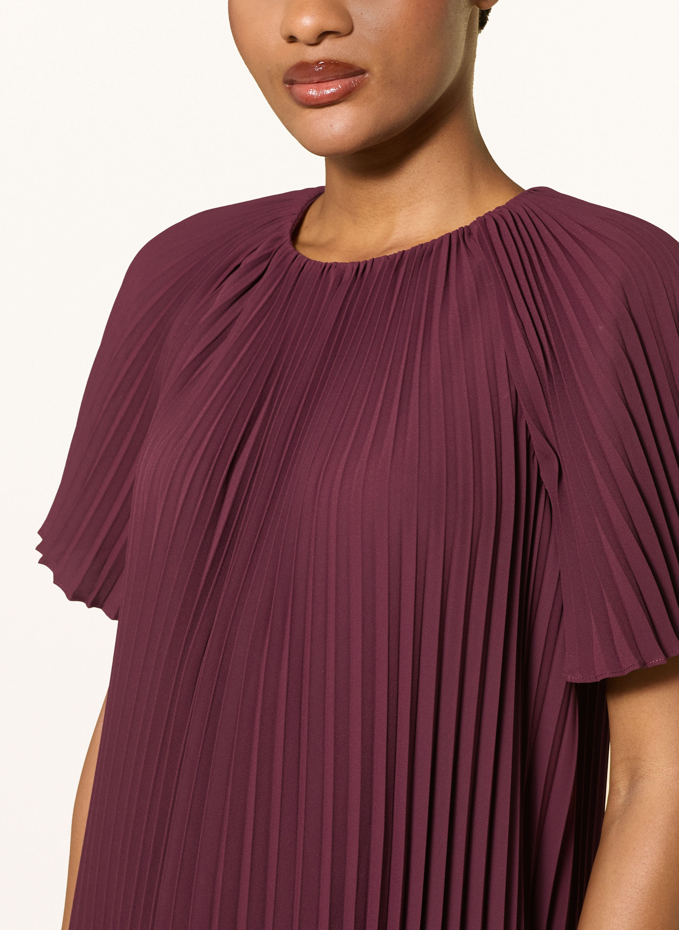 Thumbnail - Ted Baker Plisseekleid Convala rot